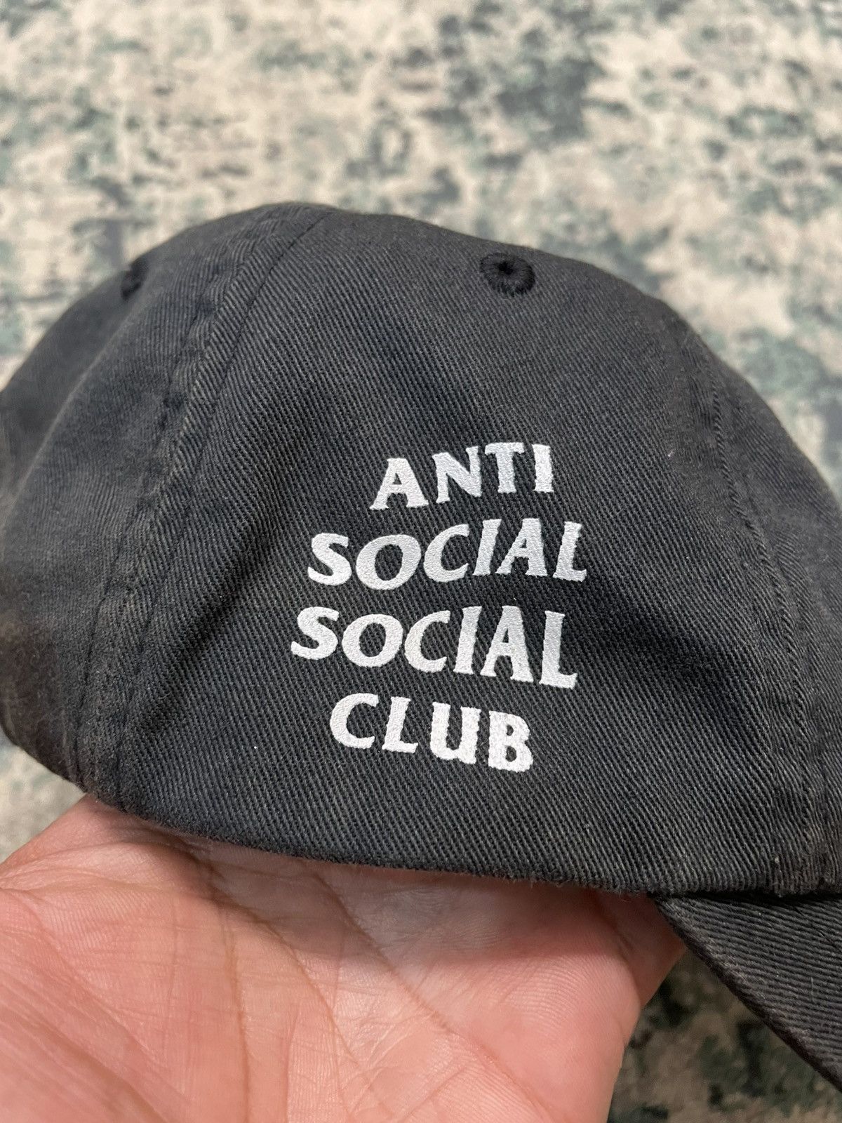 Anti Social Social Club Assc Mind Games Hat By Yupoong (First Model) Size ONE SIZE - 5 Thumbnail