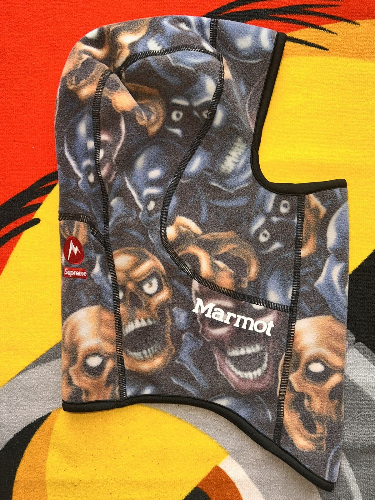 Supreme Supreme Marmot® Skull Pile Fleece Balaclava ski face mask Size ONE SIZE - 3 Thumbnail