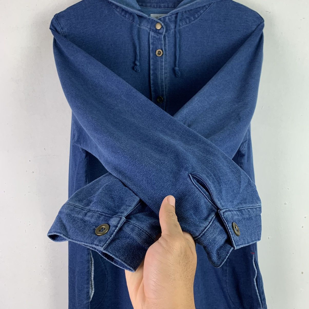 Japanese Brand × Vintage Vintage Japanese Brand Button Up Denim Jacket Size US XXL / EU 58 / 5 - 7 Thumbnail