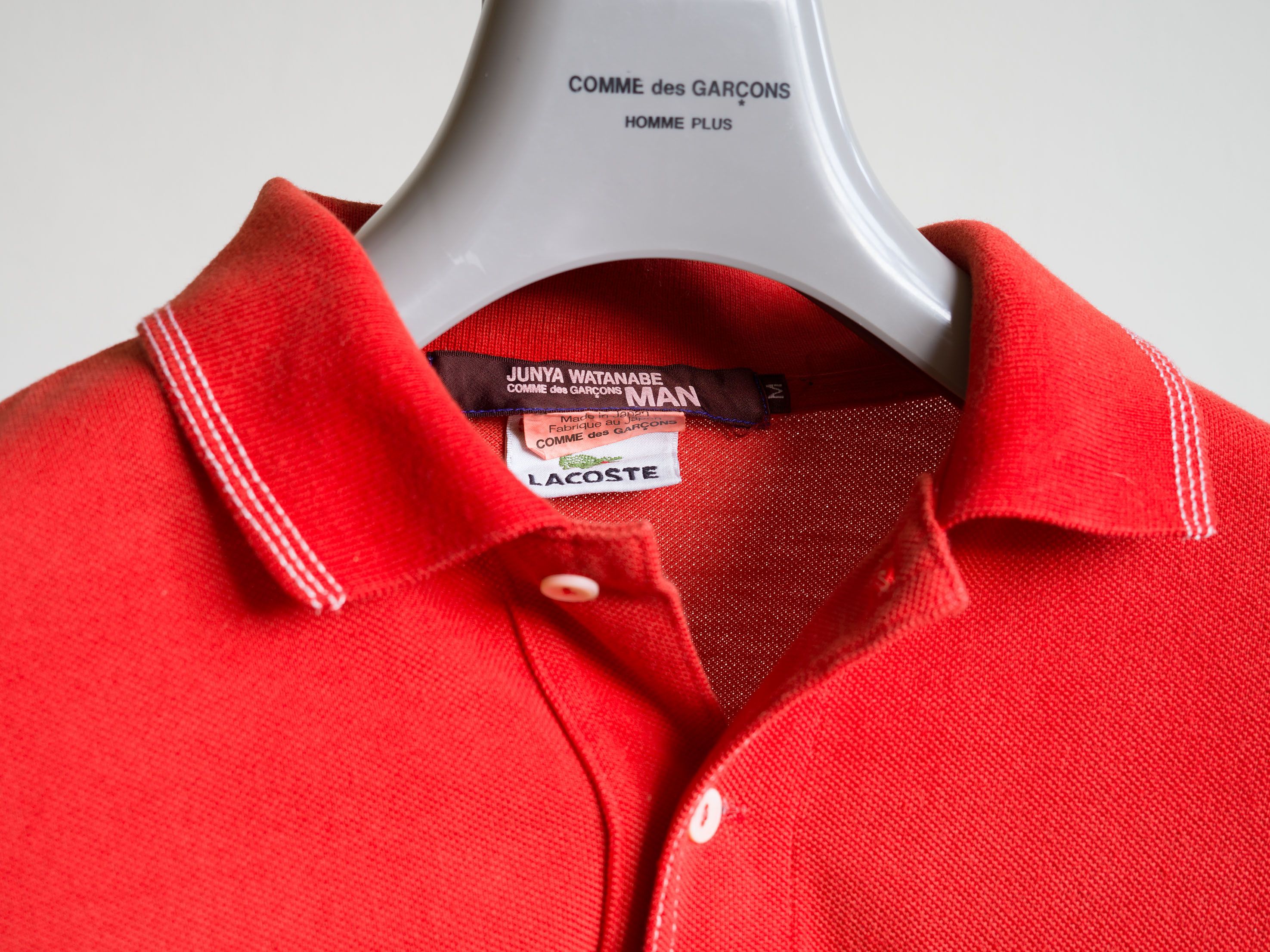 Junya Watanabe × Lacoste SS2006 JUNYA WATANABE MAN x LACOSTE RECONSTRUCTED POLO SHIRT Size US M / EU 48-50 / 2 - 9 Thumbnail