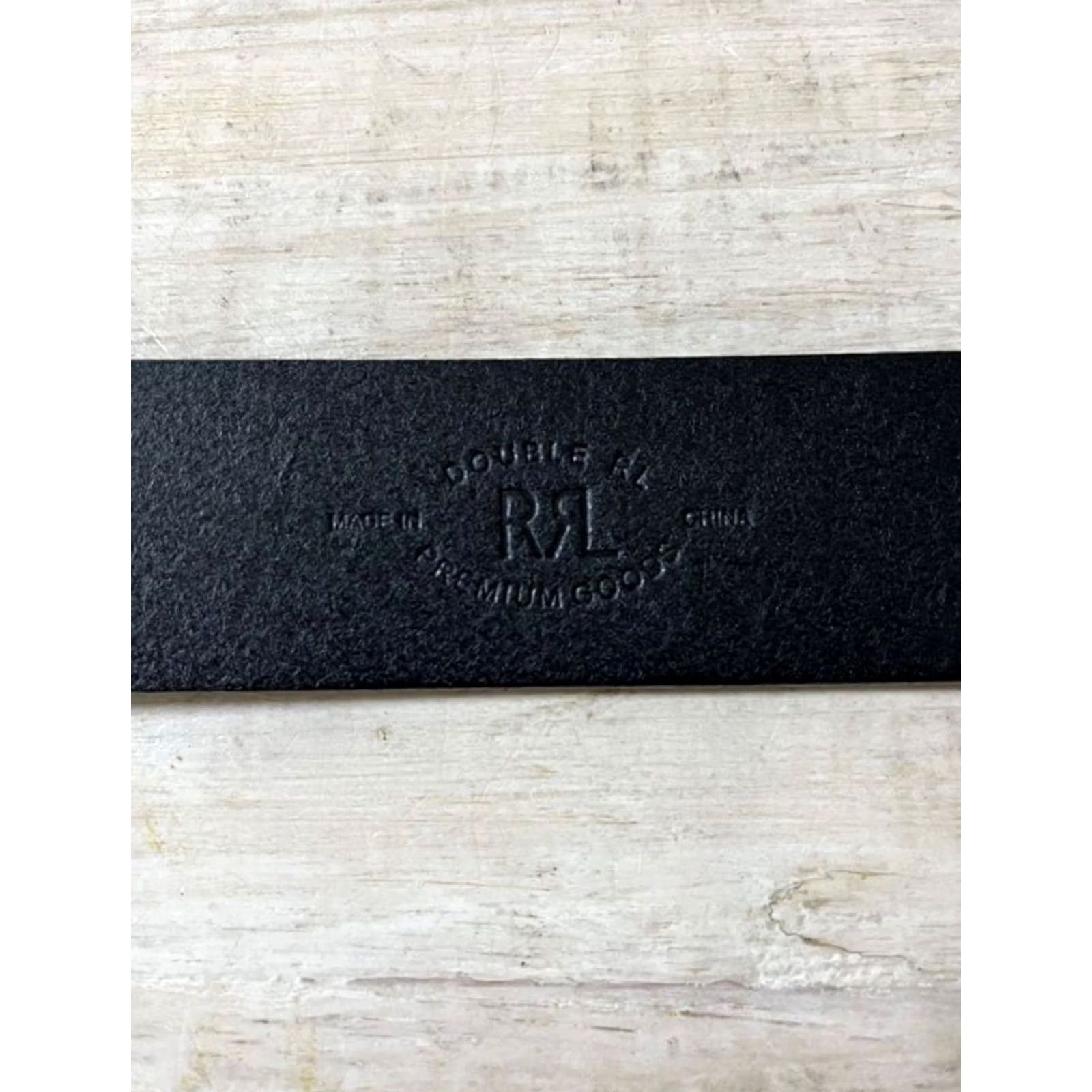 Ralph Lauren RRL Ralph Lauren Belt Black Leather Size 34 Men's Western Silver Buckle Size 34 - 6 Thumbnail
