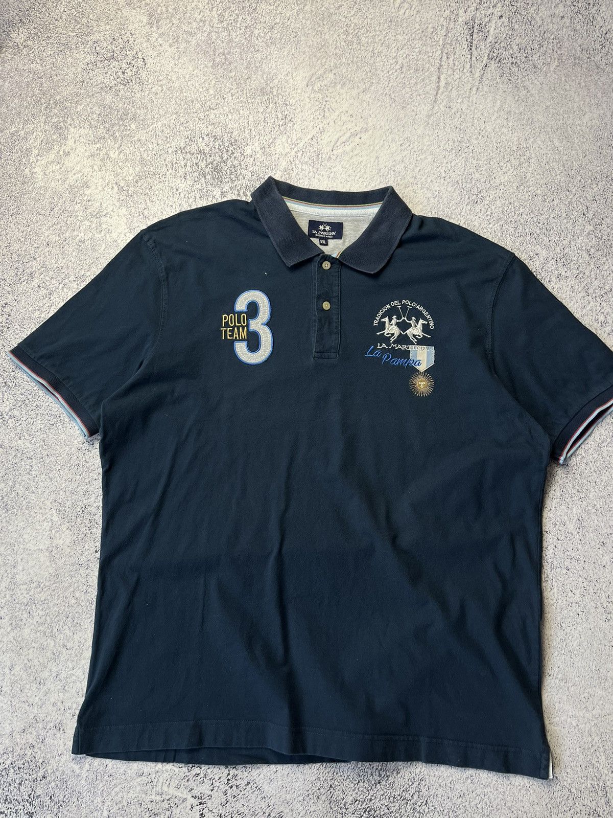 La Martina Vintage Y2K La Martina Argentina #3 Summer Polo Rugby Japan Size US XL / EU 56 / 4 - 6 Thumbnail