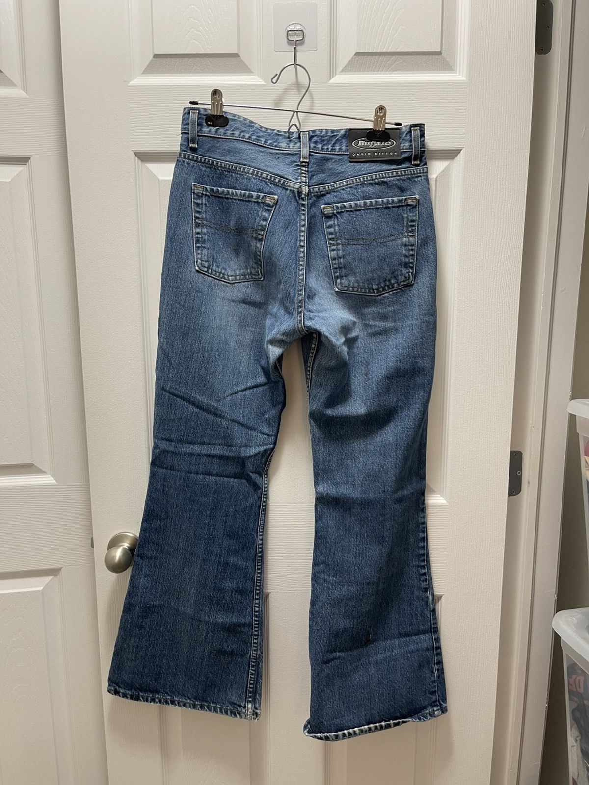 Buffalo David Bitton × Vintage Buffalo David Bitton Vintage Bell Bottoms Light Wash Denim Size US 30 / EU 46 - 2 Thumbnail