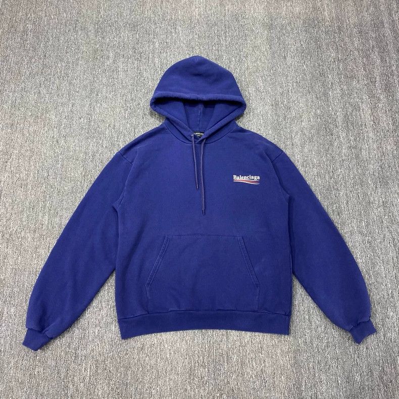 Balenciaga Balenciaga Coke Wave Hoodie Sweatshirt Size US S / EU 44-46 / 1 - 1 Thumbnail