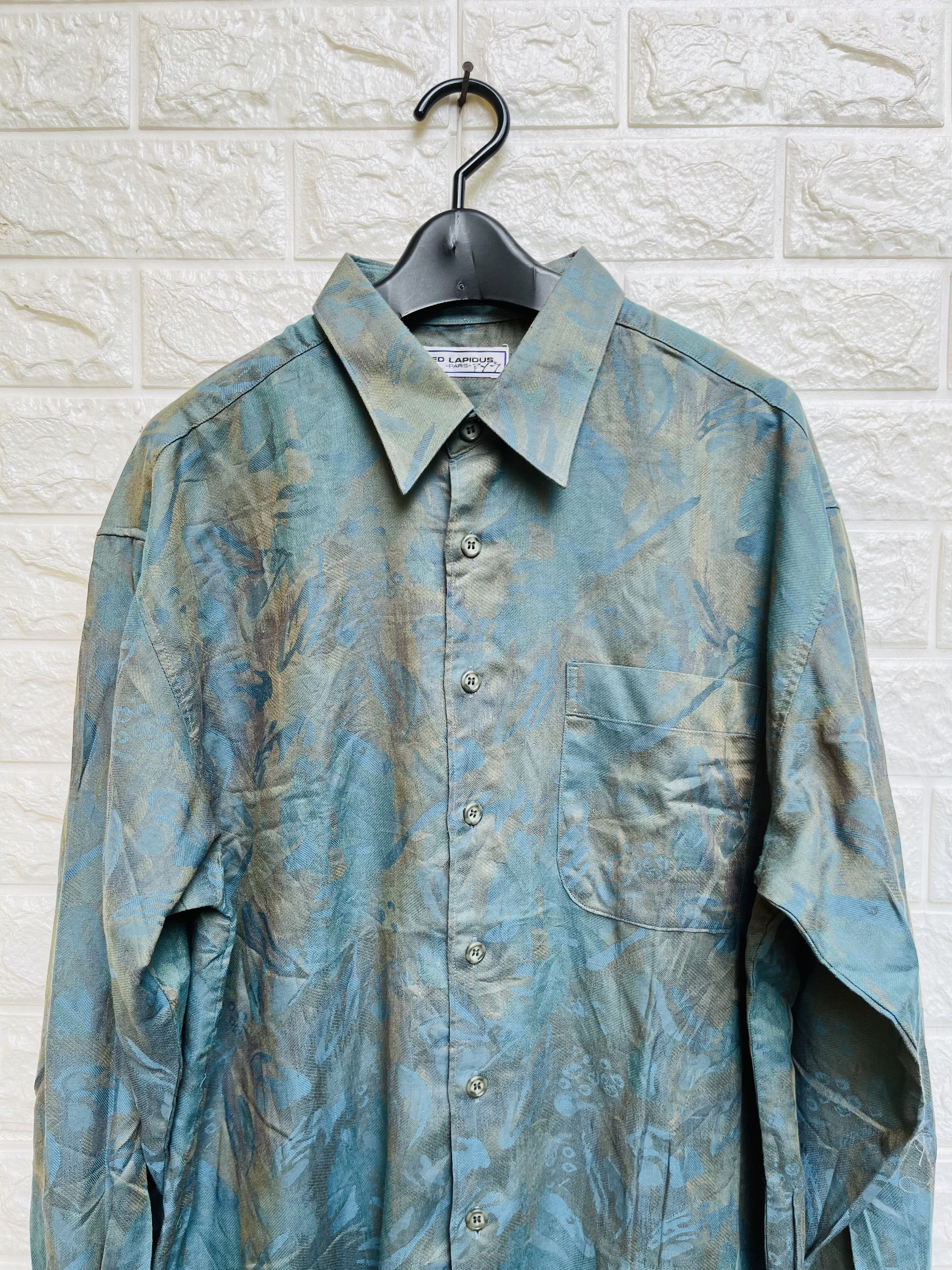 TED LAPIDUS × Vintage Vintage Ted Lapidus Italian Designer Fashion Style Size US L / EU 52-54 / 3 - 3 Thumbnail