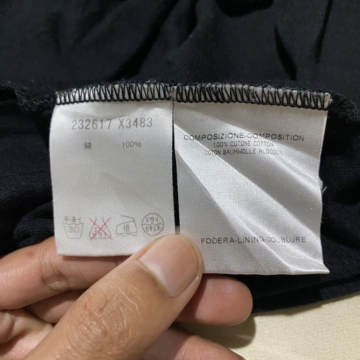 Gucci Vintage Gucci Vneck T-Shirts Size M / US 6-8 / IT 42-44 - 6 Thumbnail