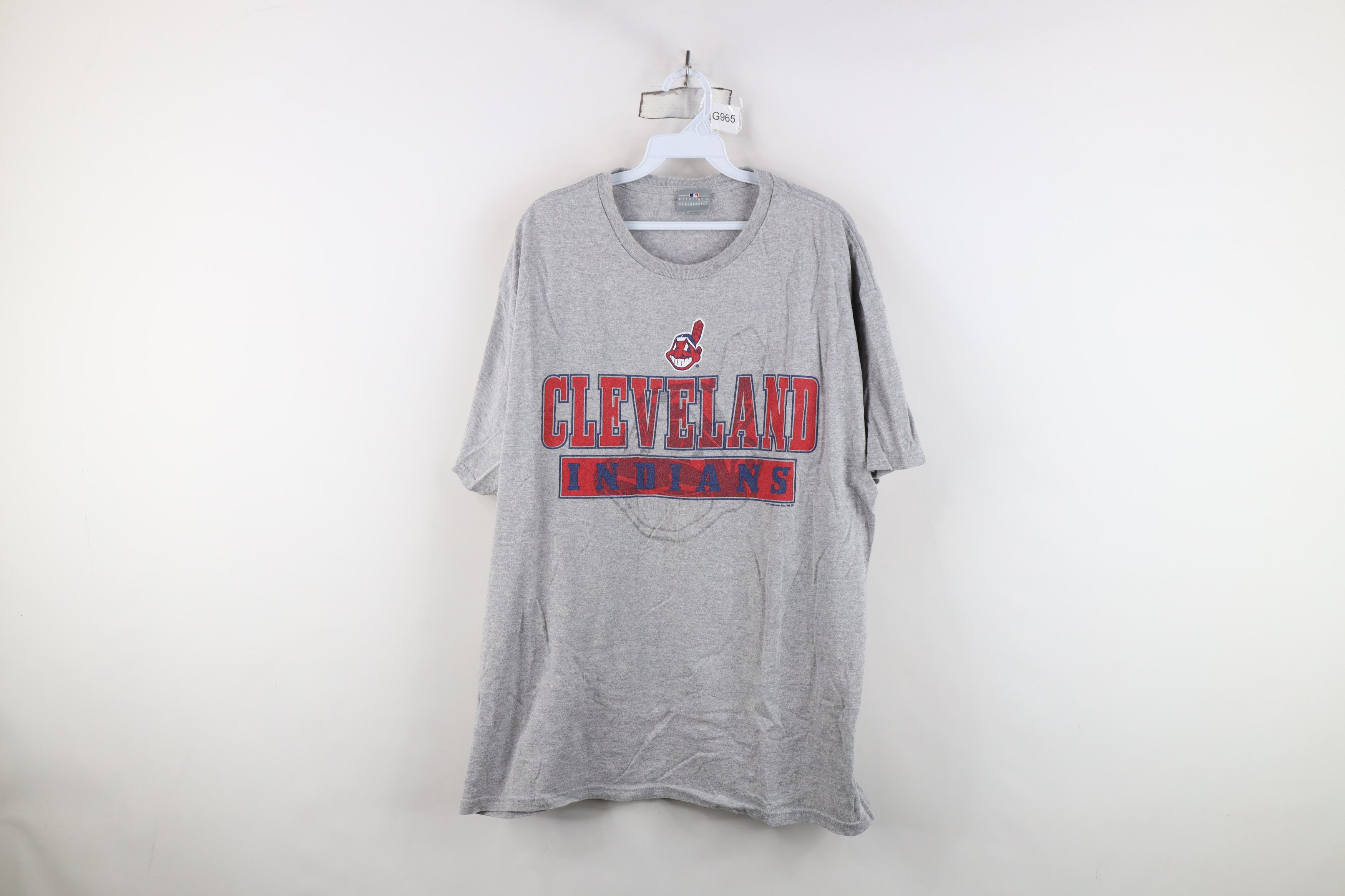Vintage Vintage Y2K Chief Wahoo Cleveland Indians Baseball T-Shirt Size US XL / EU 56 / 4 - 1 Thumbnail
