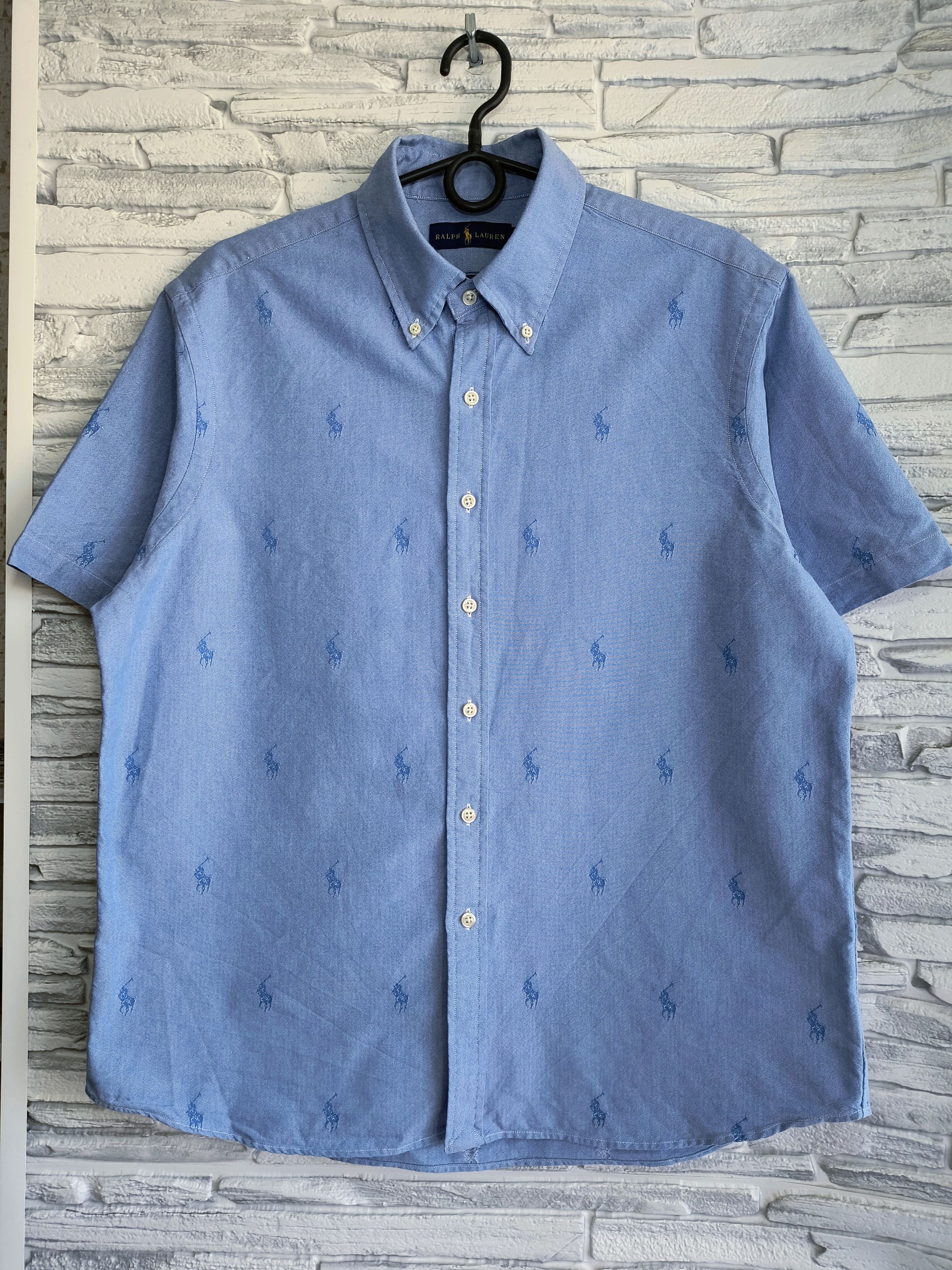 Polo Ralph Lauren Polo Ralph Lauren Monogram Shirt Size US L / EU 52-54 / 3 - 2 Thumbnail