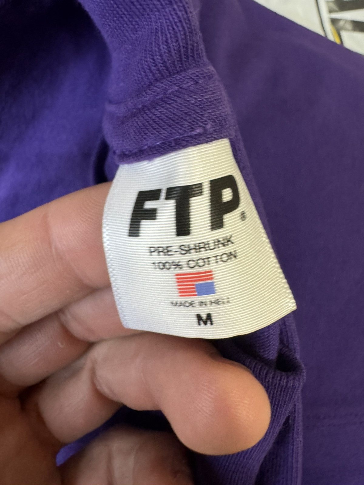 Fuck The Population Chrome logo tee Size US S / EU 44-46 / 1 - 2 Thumbnail