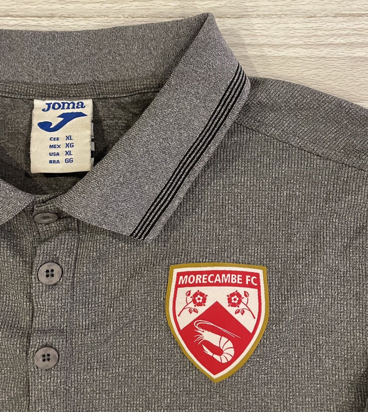 Joma JOMA Morecambe Football Polo Shirt Soccer Men’s Size XL Size US XL / EU 56 / 4 - 2 Thumbnail