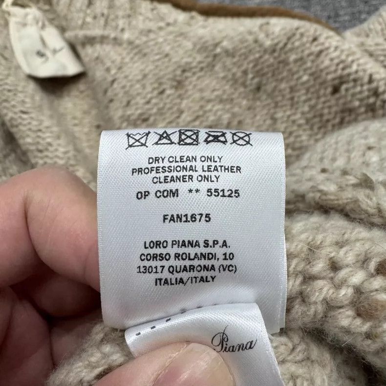 Loro Piana LORO PIANA a cardigan, a cardigan sweater Size US L / EU 52-54 / 3 - 5 Thumbnail