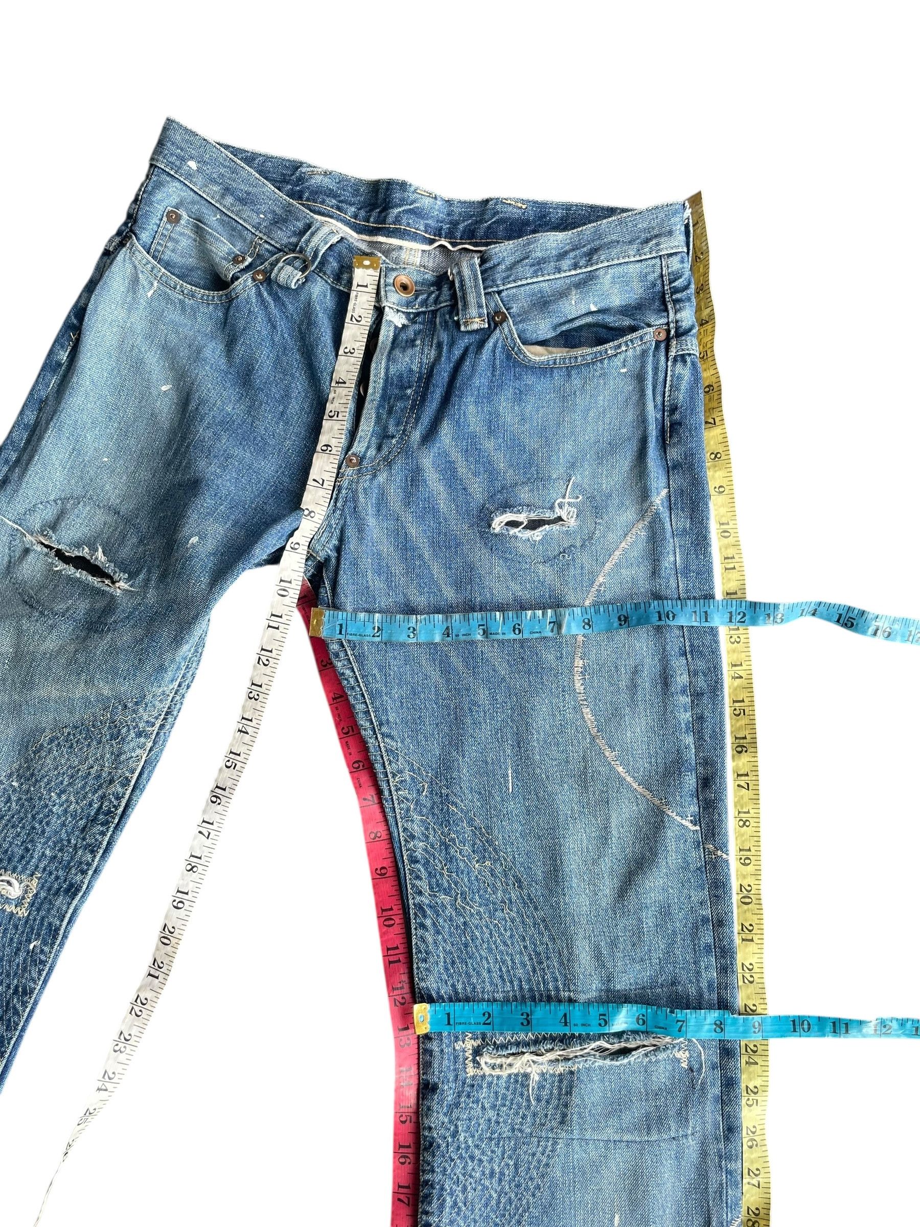 Japanese Brand Vintage Japan Unknown Brand Selvedge Denim Size US 34 / EU 50 - 14 Thumbnail