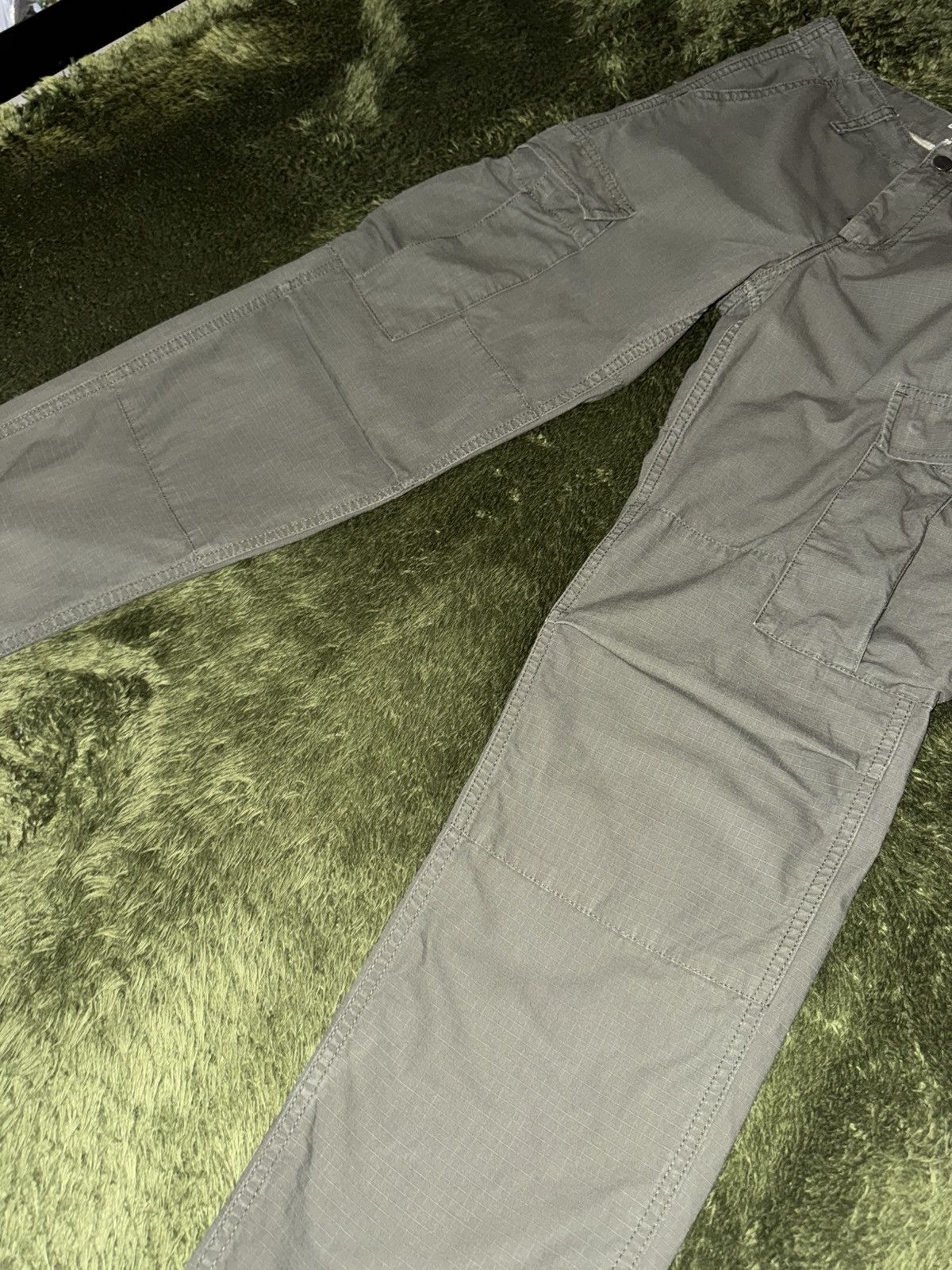 Carhartt Wip [28X32] Carhartt WIP Ripstop Cargo Pants Olive Size US 28 / EU 44 - 7 Thumbnail