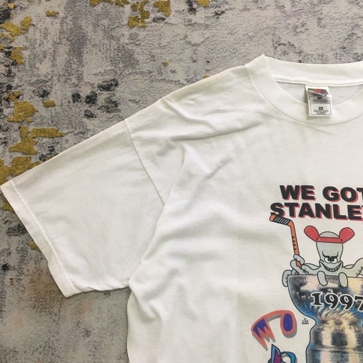 NHL × Starter × Vintage Vintage 1997 Stanley Cup Size US XL / EU 56 / 4 - 4 Thumbnail