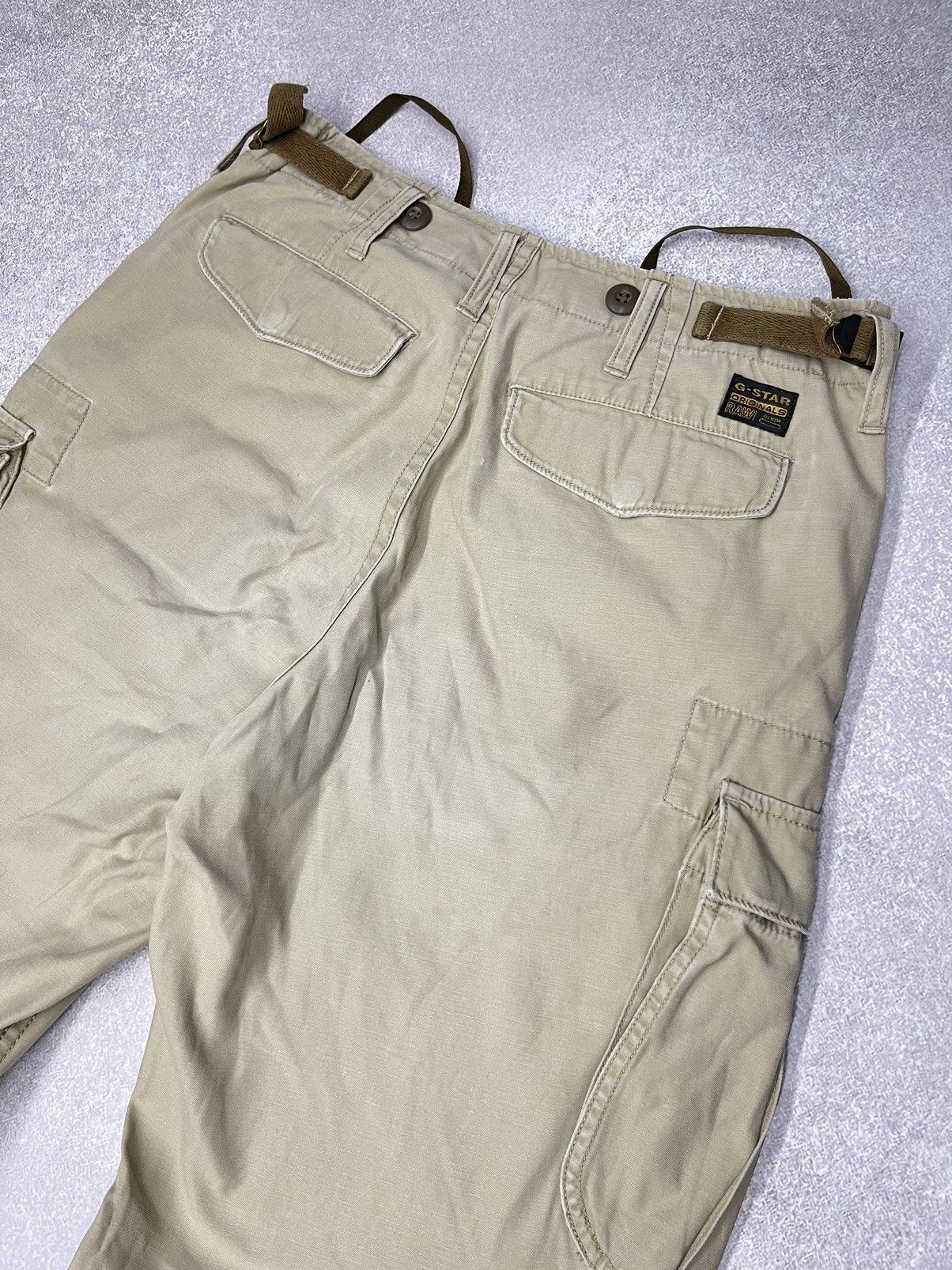 G-Star Vintage G-Star Raw Art Battle Cargo Pants Y2K Size US 30 / EU 46 - 3 Thumbnail