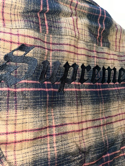 Supreme Supreme Lined Flannel Snap Shirt Large FW23 | Grailed