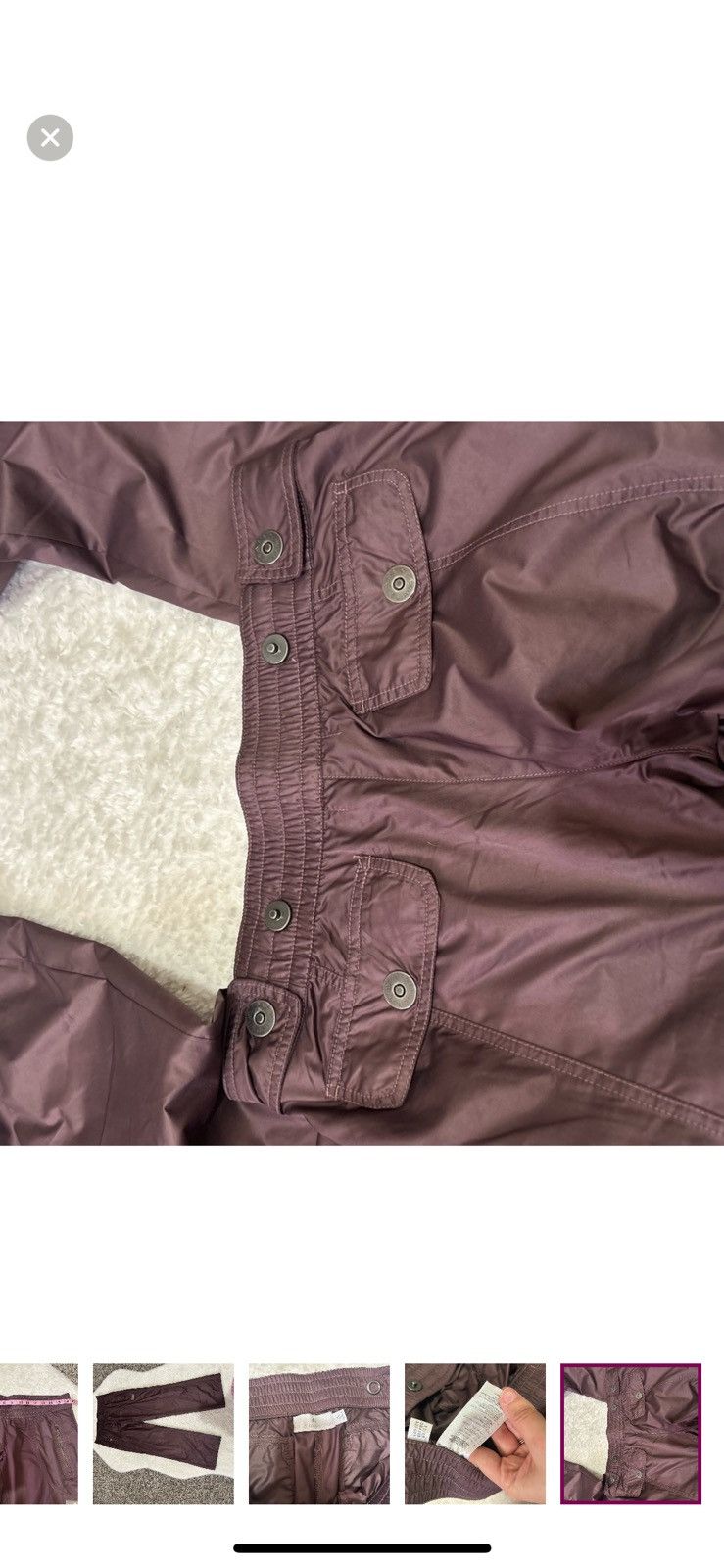 Adidas × Stella McCartney Adidas by Stella McCartney medium windbreaker pants Size 30" / US 8 / IT 44 - 8 Thumbnail