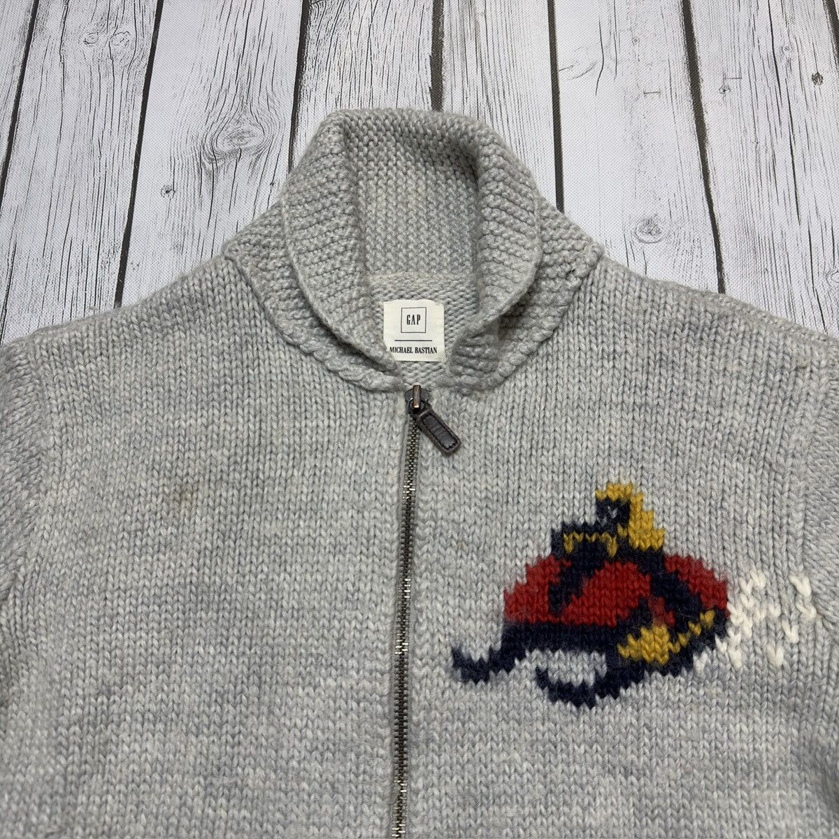 GQ × Gap × Michael Bastian Gap x GQ Michael Bastian snowmobile zip up sweater Size US M / EU 48-50 / 2 - 3 Thumbnail