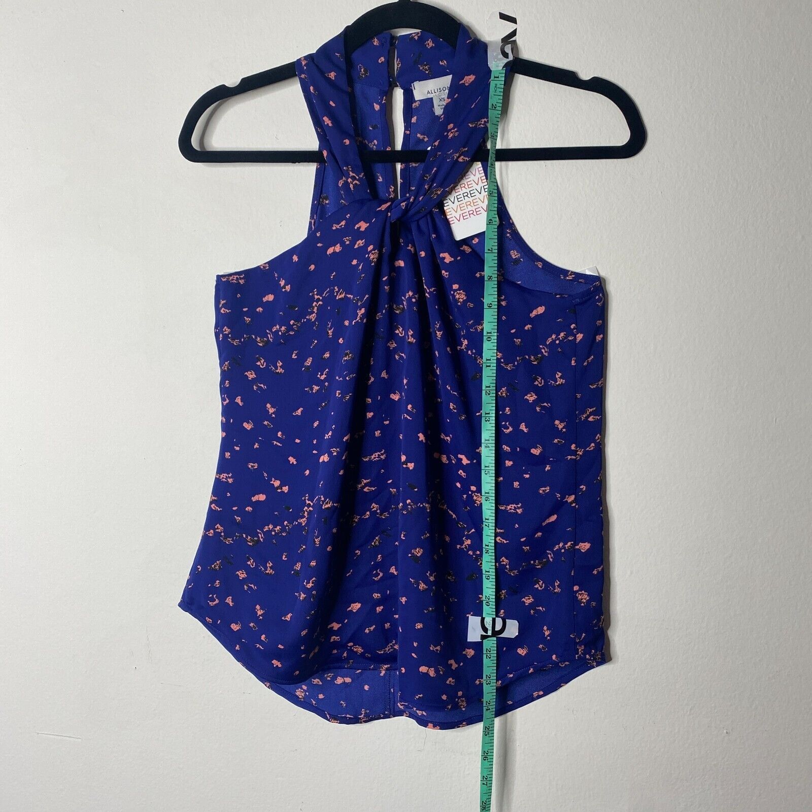 Other Allison Joy Twist Front Halter Sleeveless Tank top XS Size XS / US 0-2 / IT 36-38 - 11 Thumbnail