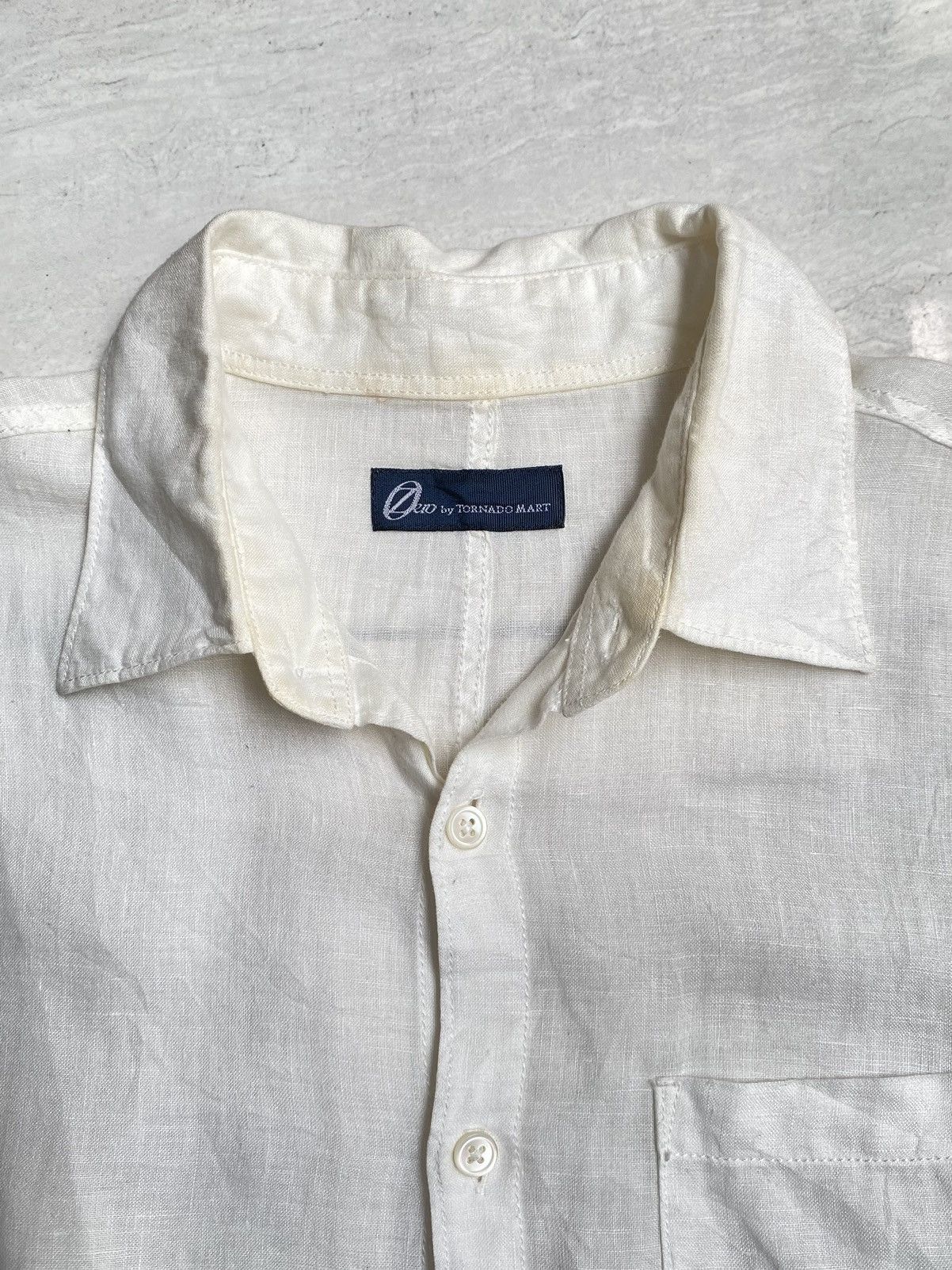 Tornado Mart Zero By Tornado Mart White Shirt Size US S / EU 44-46 / 1 - 10 Thumbnail