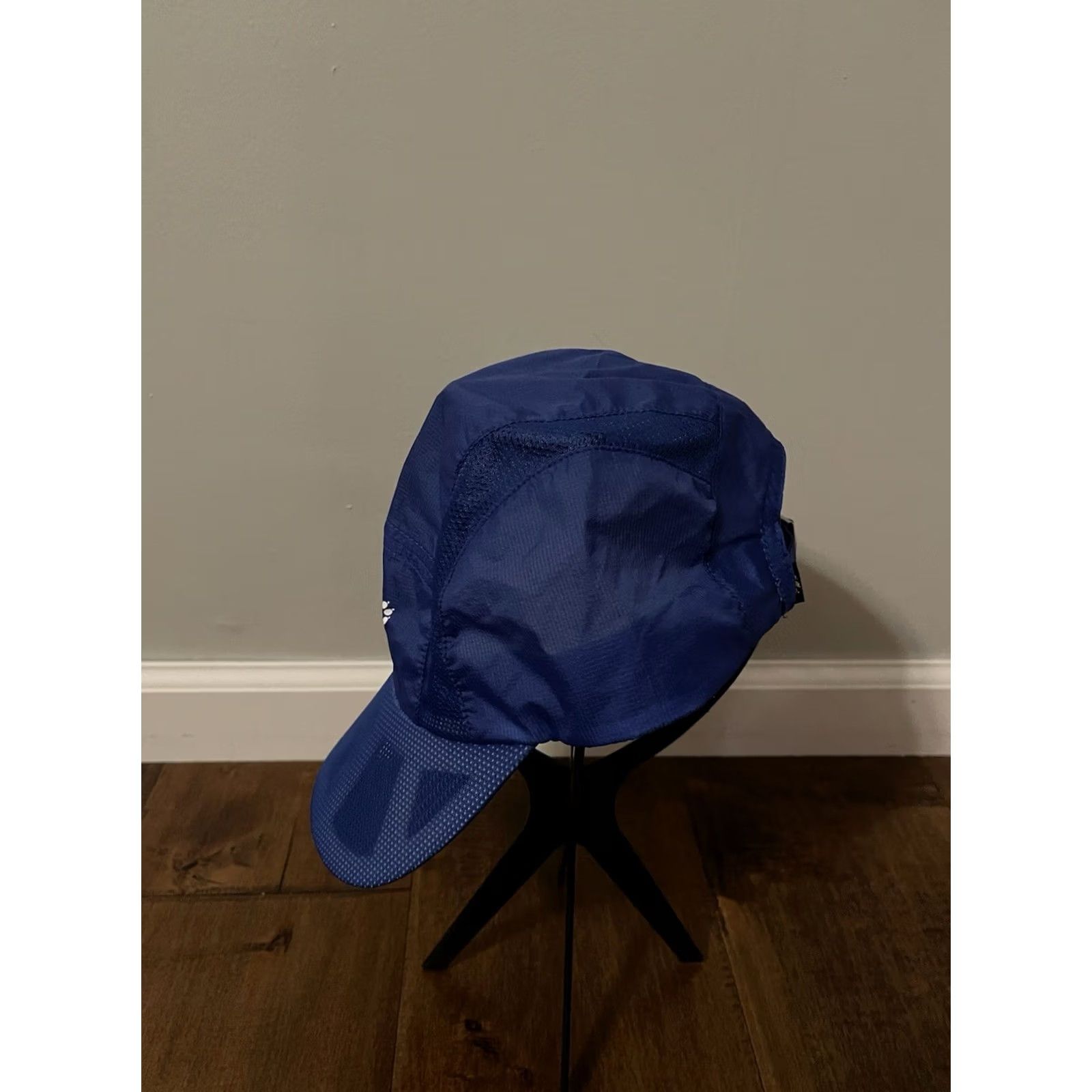 Jack Wolfskin Jack Wolfskin Hat Men's Blue Vented Lightweight Hiking Running Trail Cap One Size Baseball Cap Adult Size ONE SIZE - 2 Thumbnail