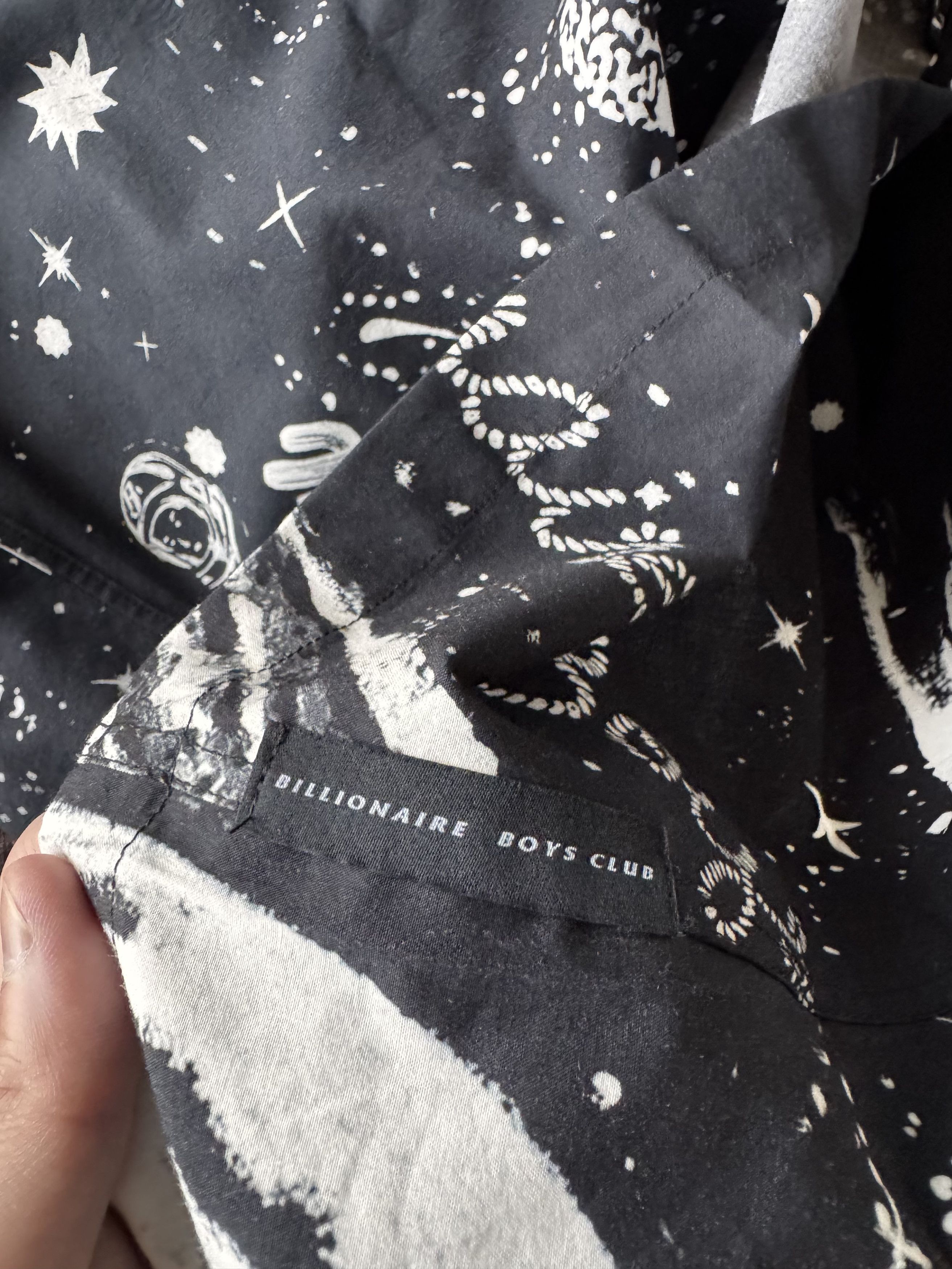 Billionaire Boys Club ALL OVER PRINT GALACTIC BUTTON SHIRT Size US M / EU 48-50 / 2 - 4 Thumbnail