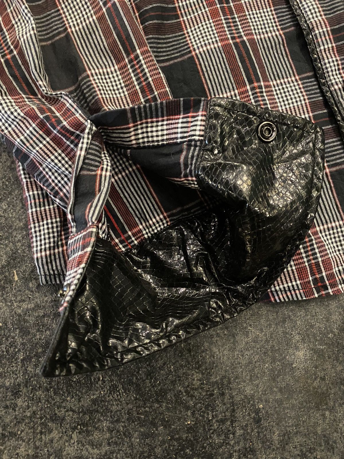 If Six Was Nine × In The Attic × Japanese Brand Y2k Growth In the Attic punk cross Shirt Size US M / EU 48-50 / 2 - 5 Thumbnail