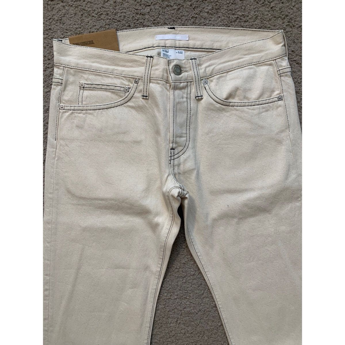 Helmut Lang HELMUT LANG MASC LO DRAINPIPE JEANS Size US 29 - 3 Thumbnail