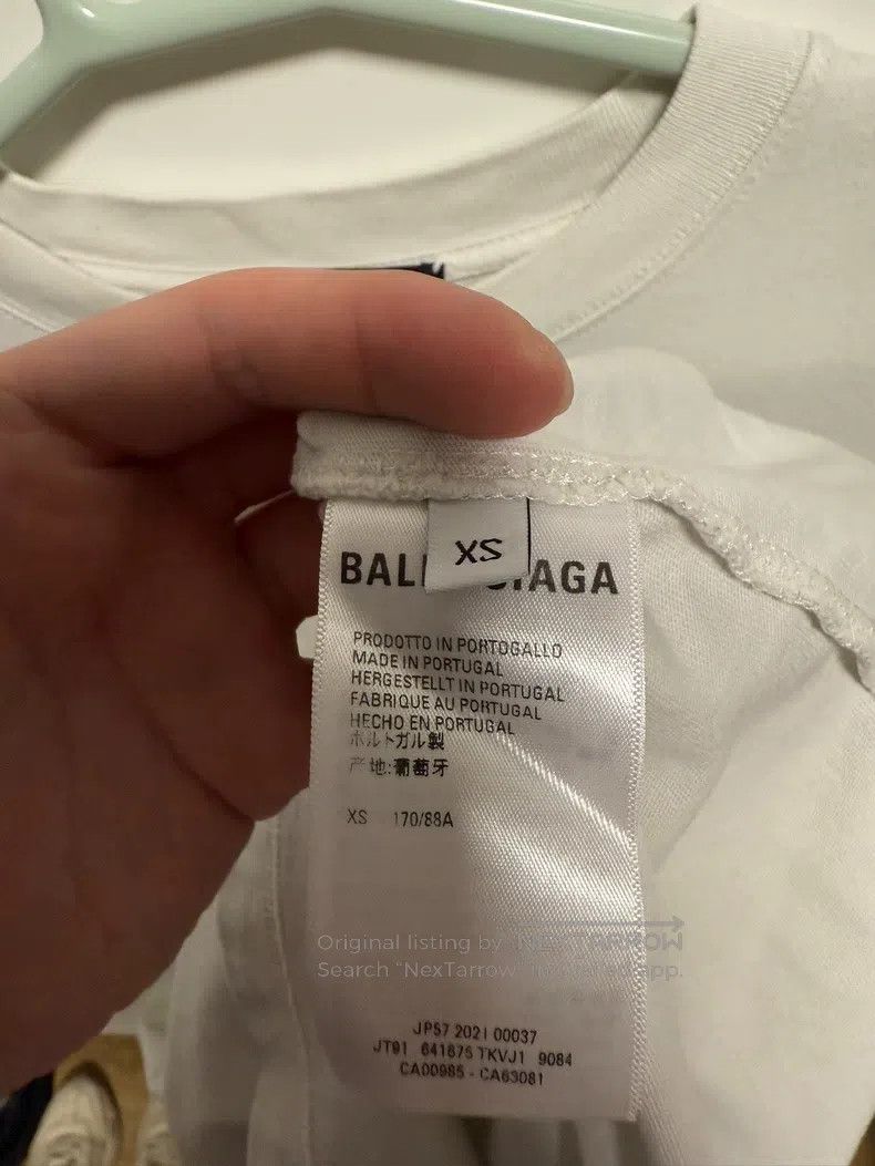 Balenciaga Balenciaga Cola Embroidered Short Sleeve Size US XS / EU 42 / 0 - 4 Thumbnail