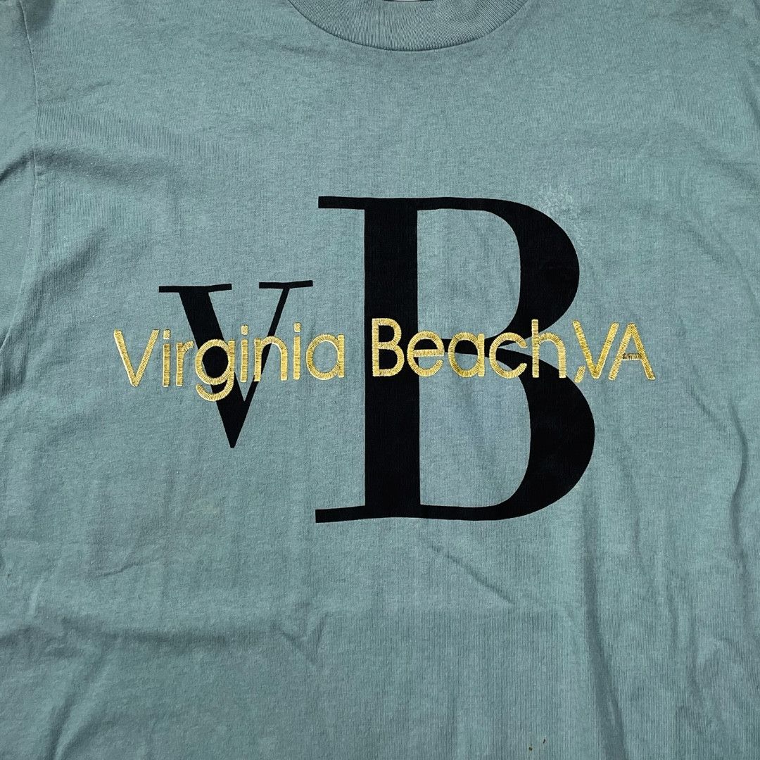 Vintage Vintage 90s Virginia Beach VA tee Size US L / EU 52-54 / 3 - 2 Thumbnail