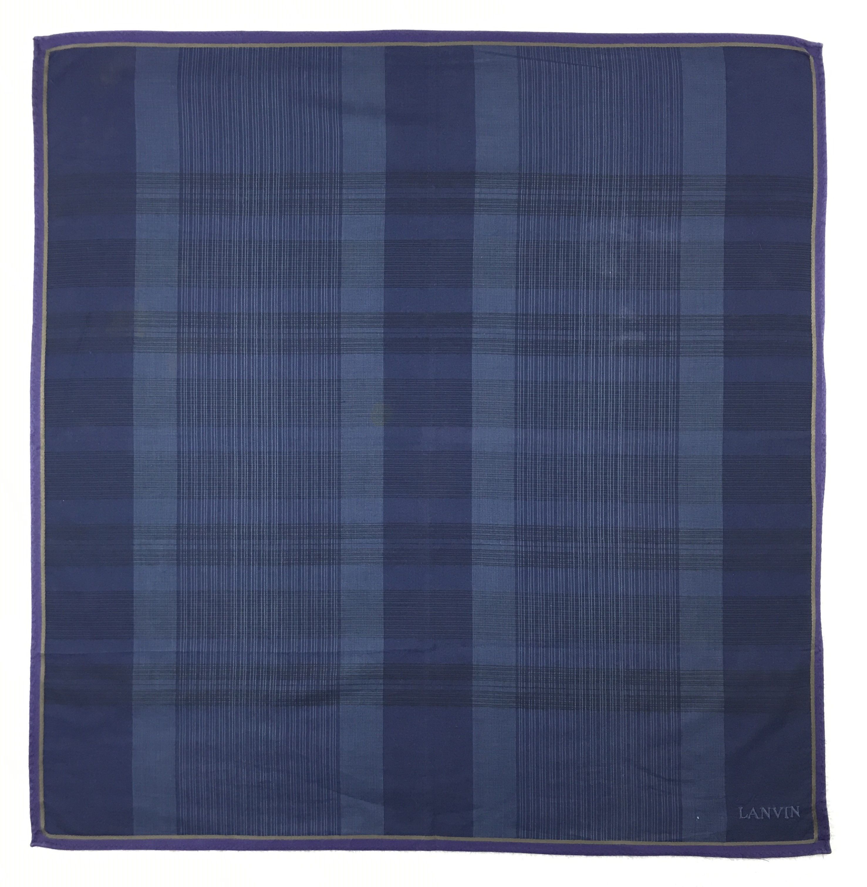 Designer × Lanvin × Vintage Vintage Lanvin Bandana Neckerchief Handkerchief Size ONE SIZE - 1 Thumbnail