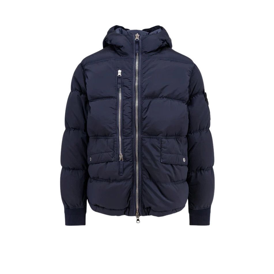 Stone Island STONE ISLAND Blue Down Jacket New & Authentic (Men's size:S; Size US S / EU 44-46 / 1 - 1 Thumbnail
