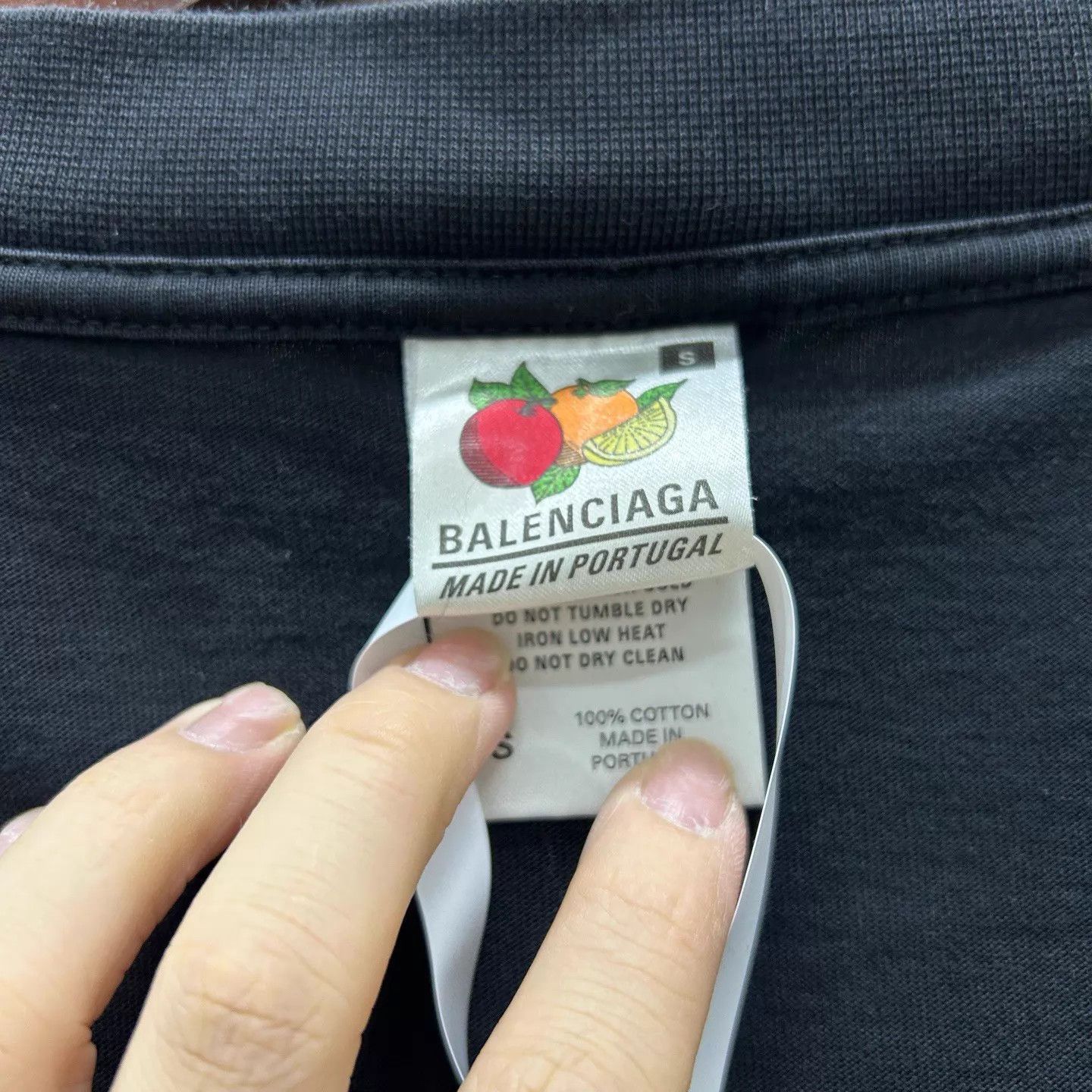 Balenciaga Balenciaga 99 New Embroidered Logo SS Tee 2 Size XS / US 0-2 / IT 36-38 - 3 Thumbnail