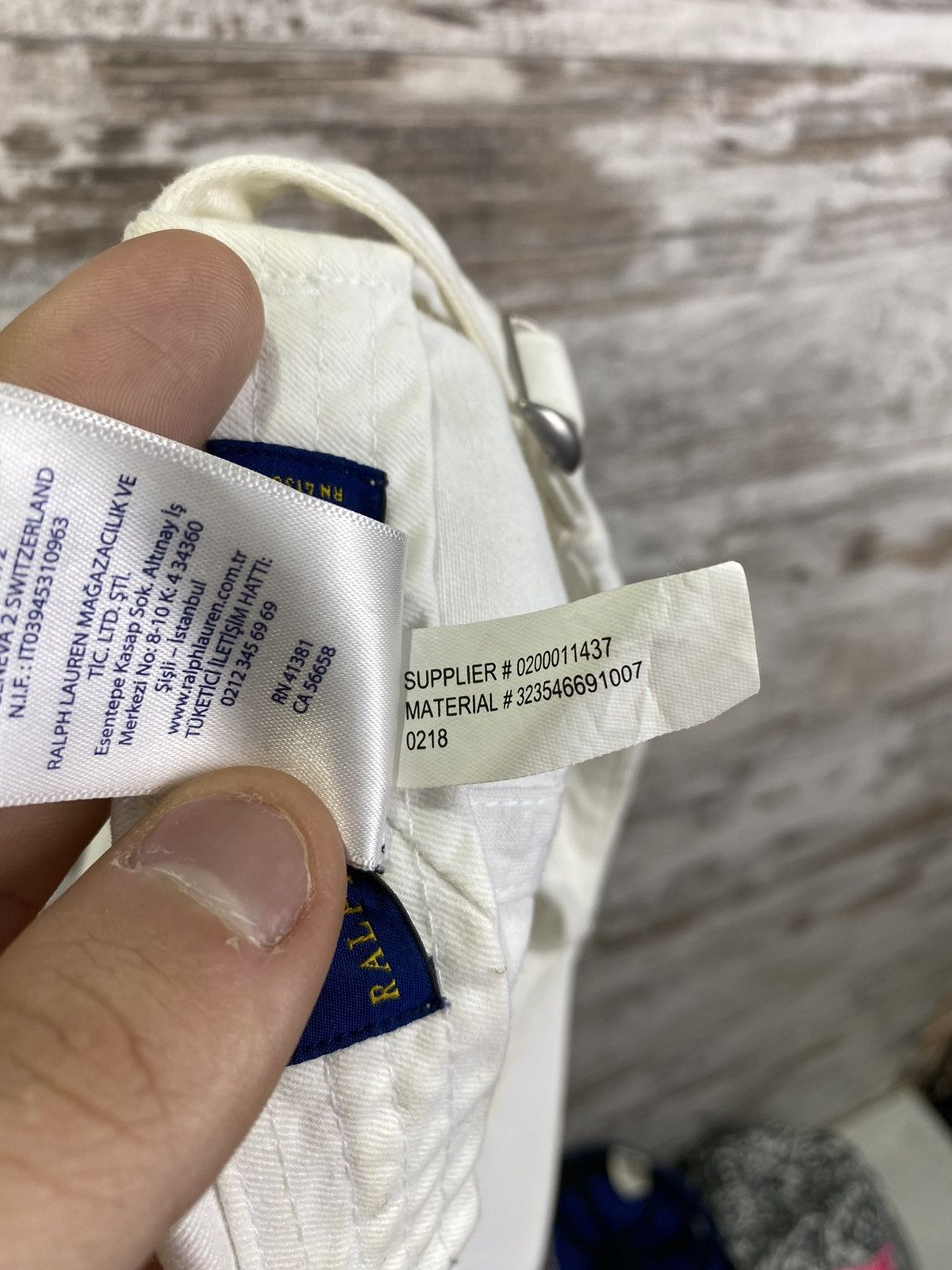 Polo Ralph Lauren × Vintage Mens Vintage Polo Ralph Lauren White Cap hats logo y2k rare Size ONE SIZE - 13 Thumbnail