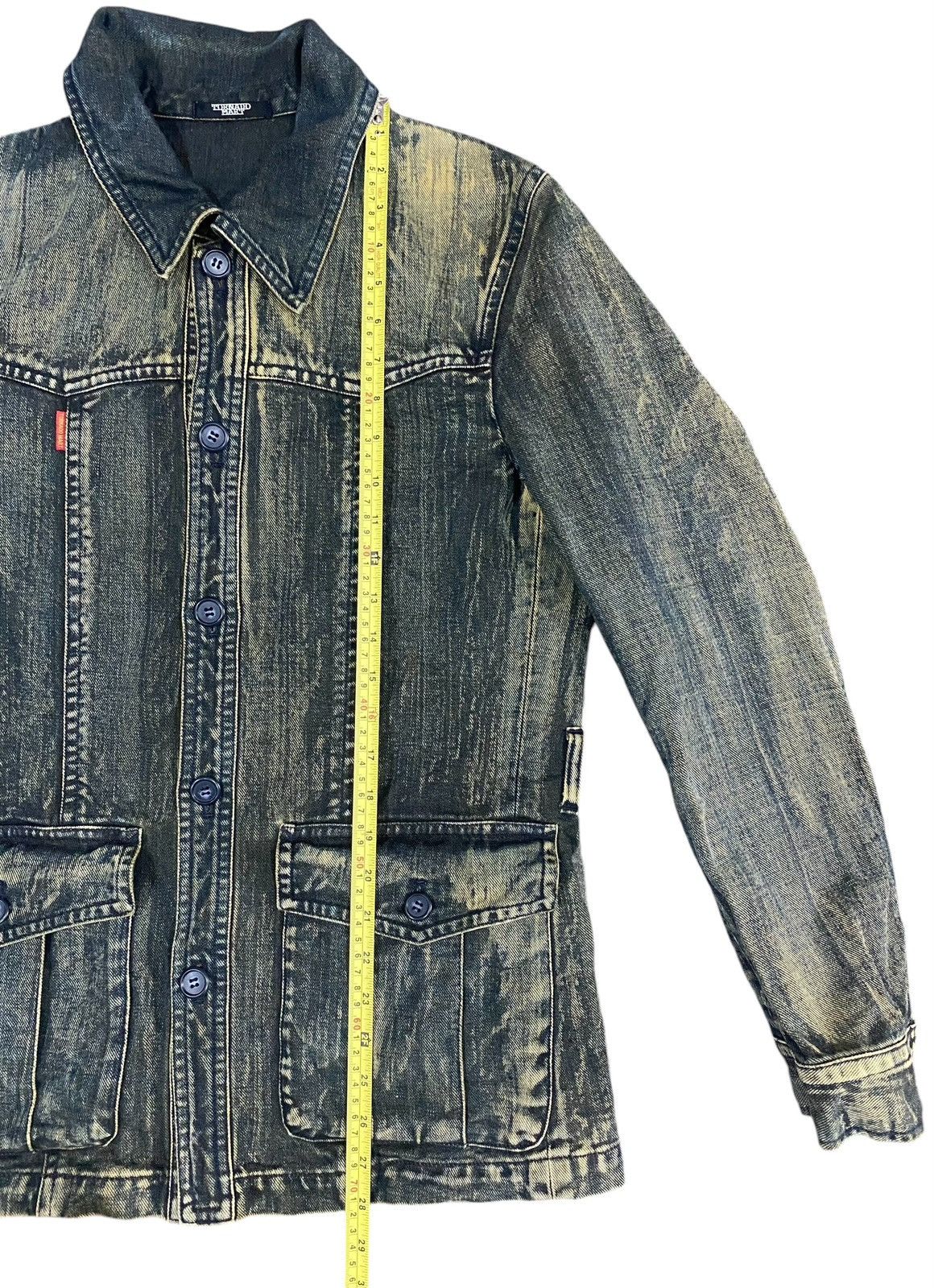 If Six Was Nine Rare TORNADO MART Denim Jacket Button (M) Size US M / EU 48-50 / 2 - 21 Thumbnail
