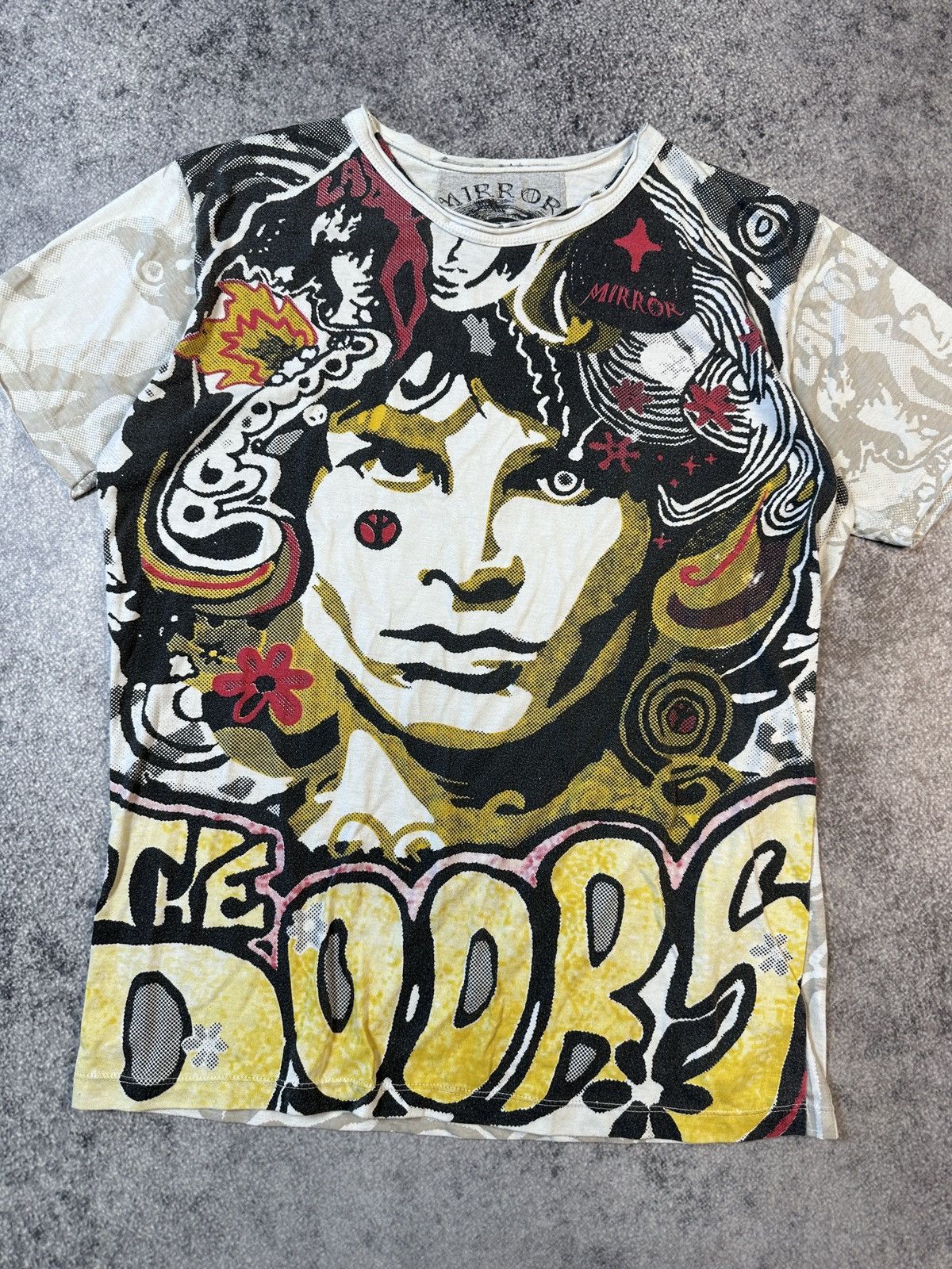 Band Tees × Vintage The Doors T-shirt Bands tees Streetwear Full Print Rare M Size US M / EU 48-50 / 2 - 2 Thumbnail