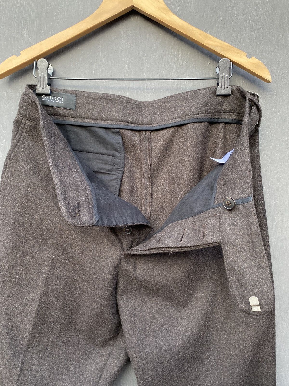 Gucci Gucci Wool/Cashmere dress pants size 44 Size US 32 / EU 48 - 6 Thumbnail
