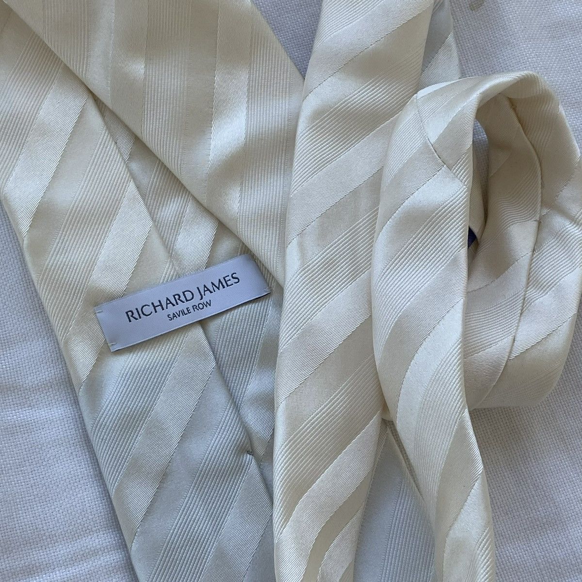 Richard James Richard James white tie Size ONE SIZE - 3 Thumbnail
