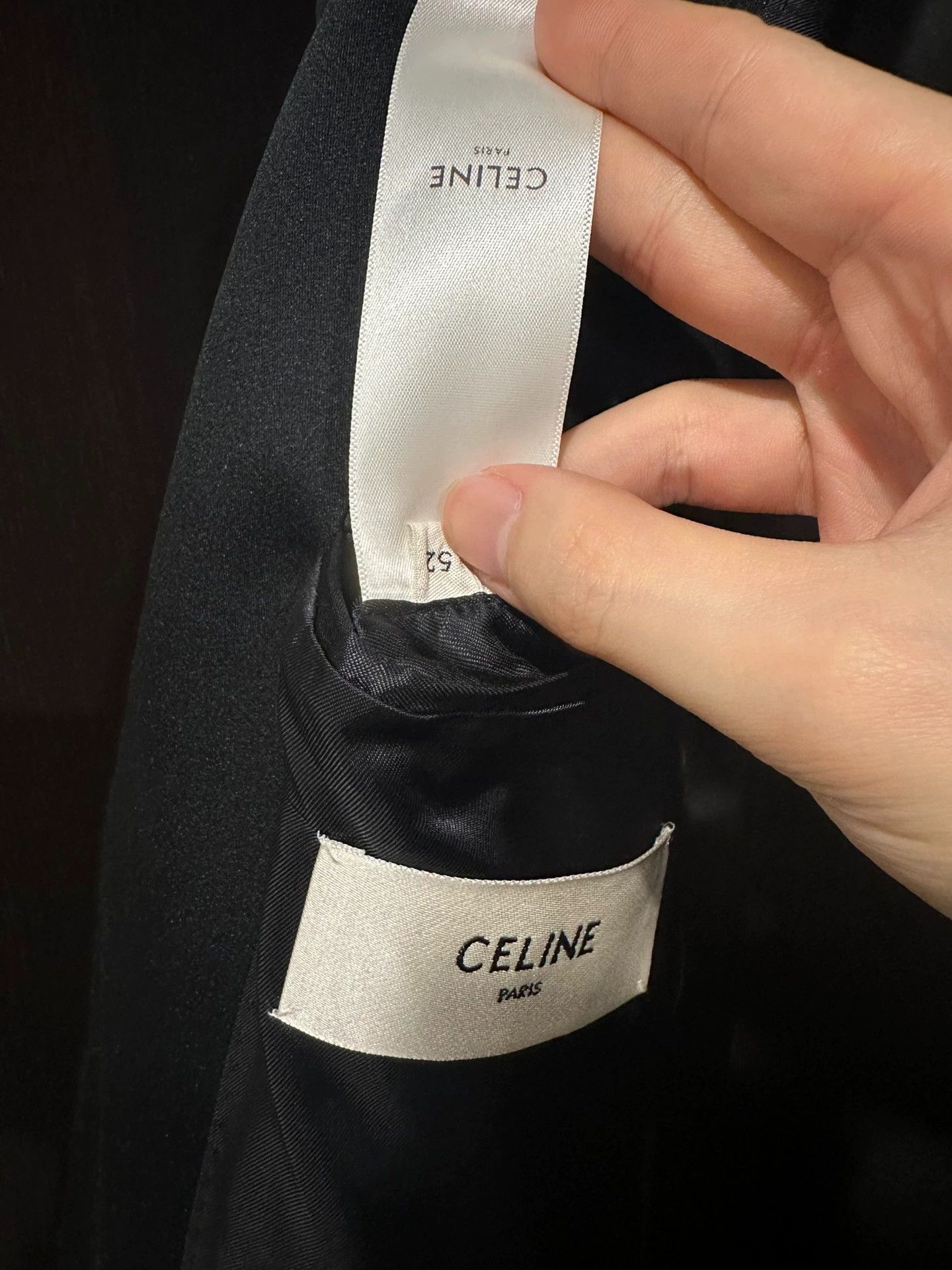 Celine Celine Hedi Slimane Crystal Arrow Showoff Suit 52 Size 52R - 4 Thumbnail