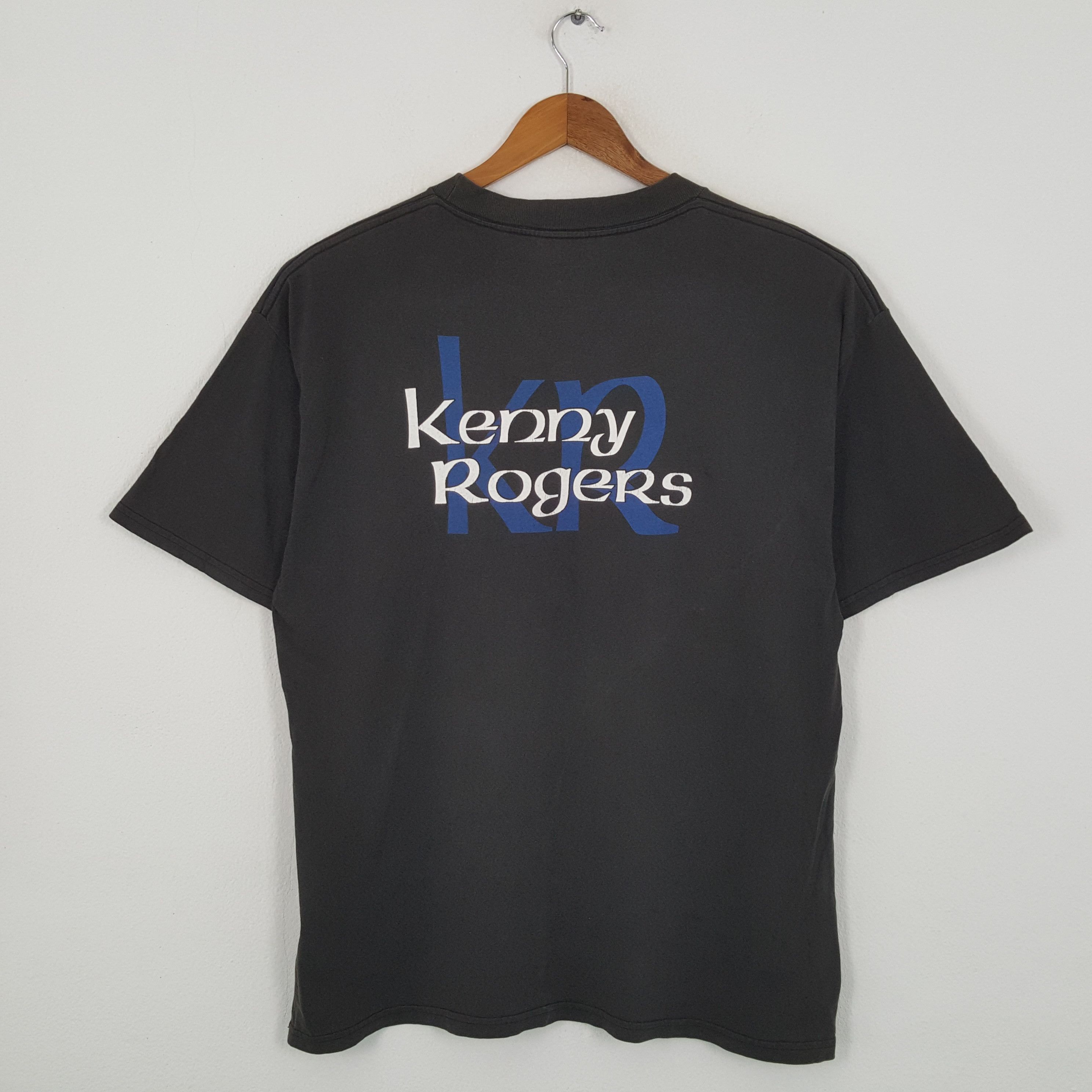Band Tees × Vintage Vintage 90's KENNY ROGERS American Promotion T-Shirts Size US XL / EU 56 / 4 - 3 Thumbnail