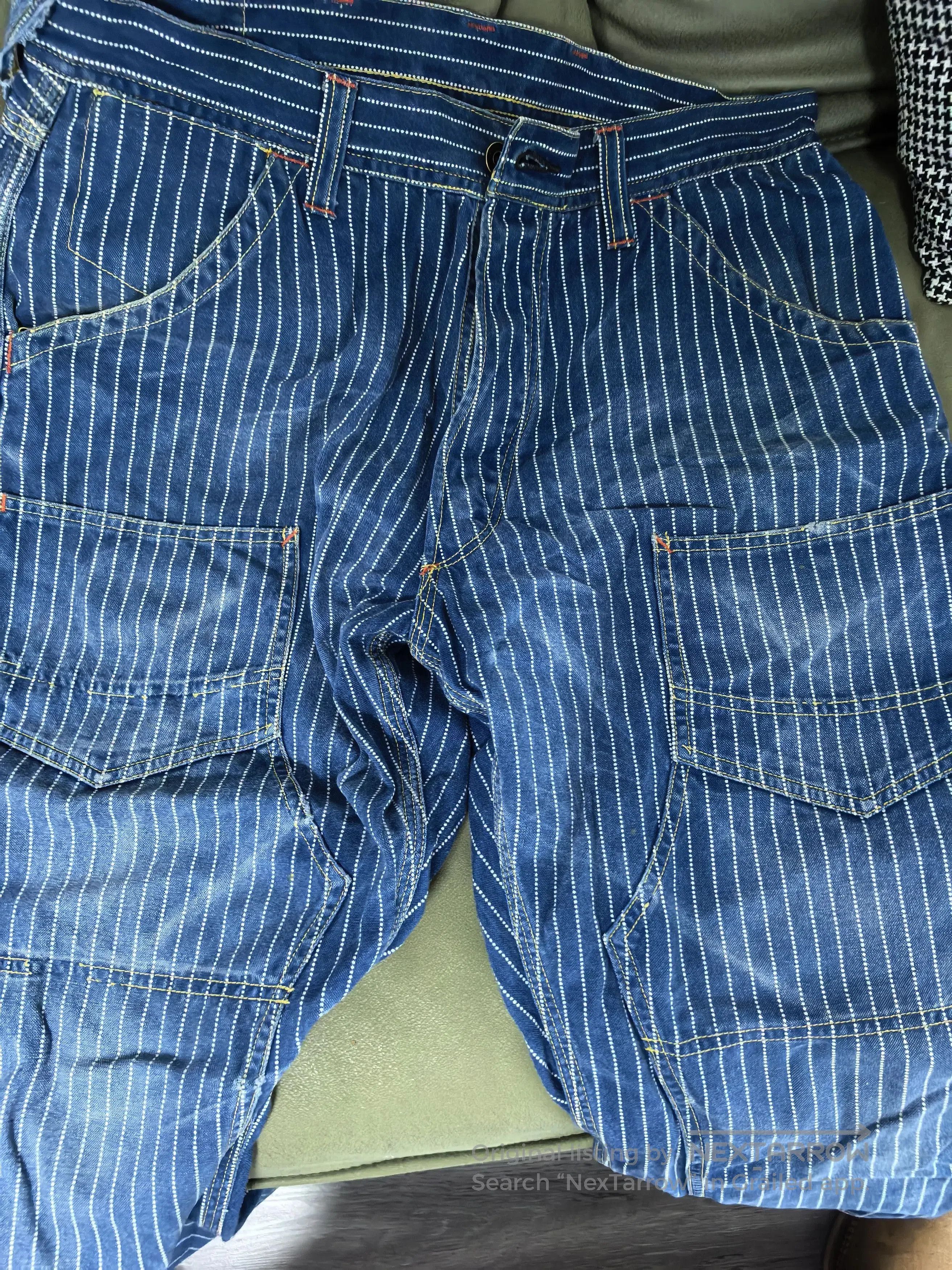 Freewheelers Vintage Freewheelers Powder Dyed Jeans. Size US 34 / EU 50 - 2 Thumbnail