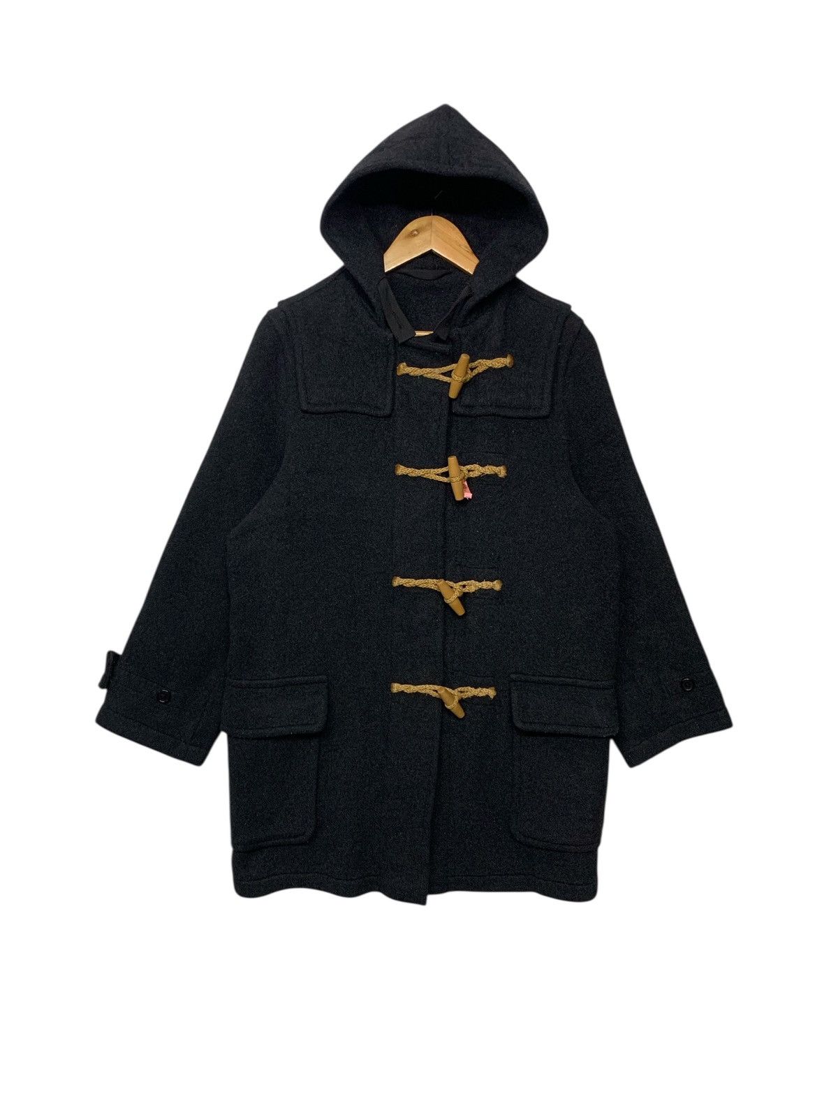 Margaret Howell Rare Margaret Howell Button Down Heavy Wool Jacket Hoodie Size US L / EU 52-54 / 3 - 1 Thumbnail