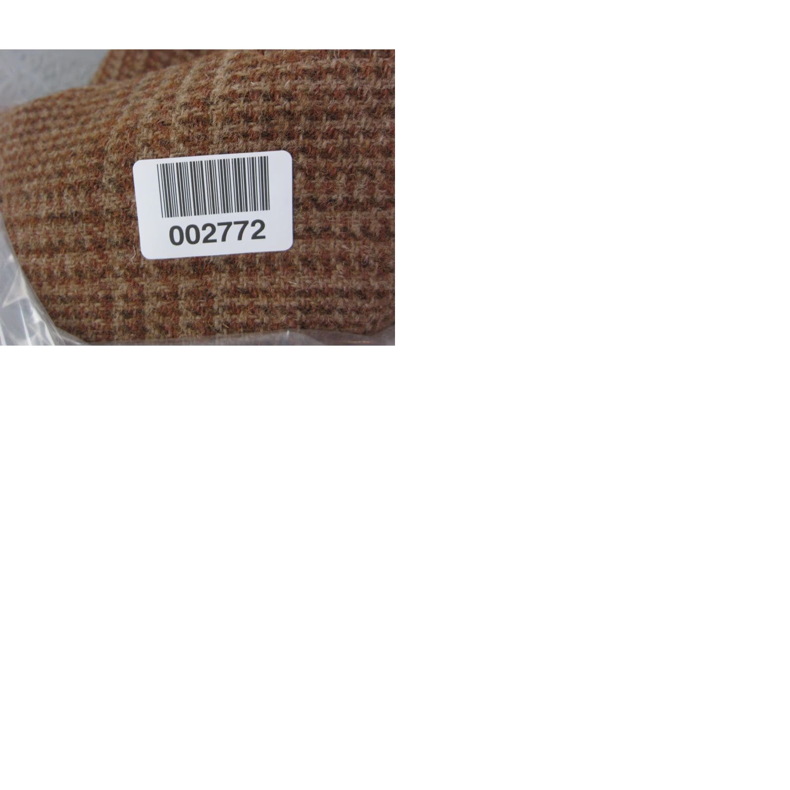 Lands' End VINTAGE Lands' End Blazer Jacket Mens 44R Brown Wool Tweed 80s Stadium Size 44R - 12 Thumbnail