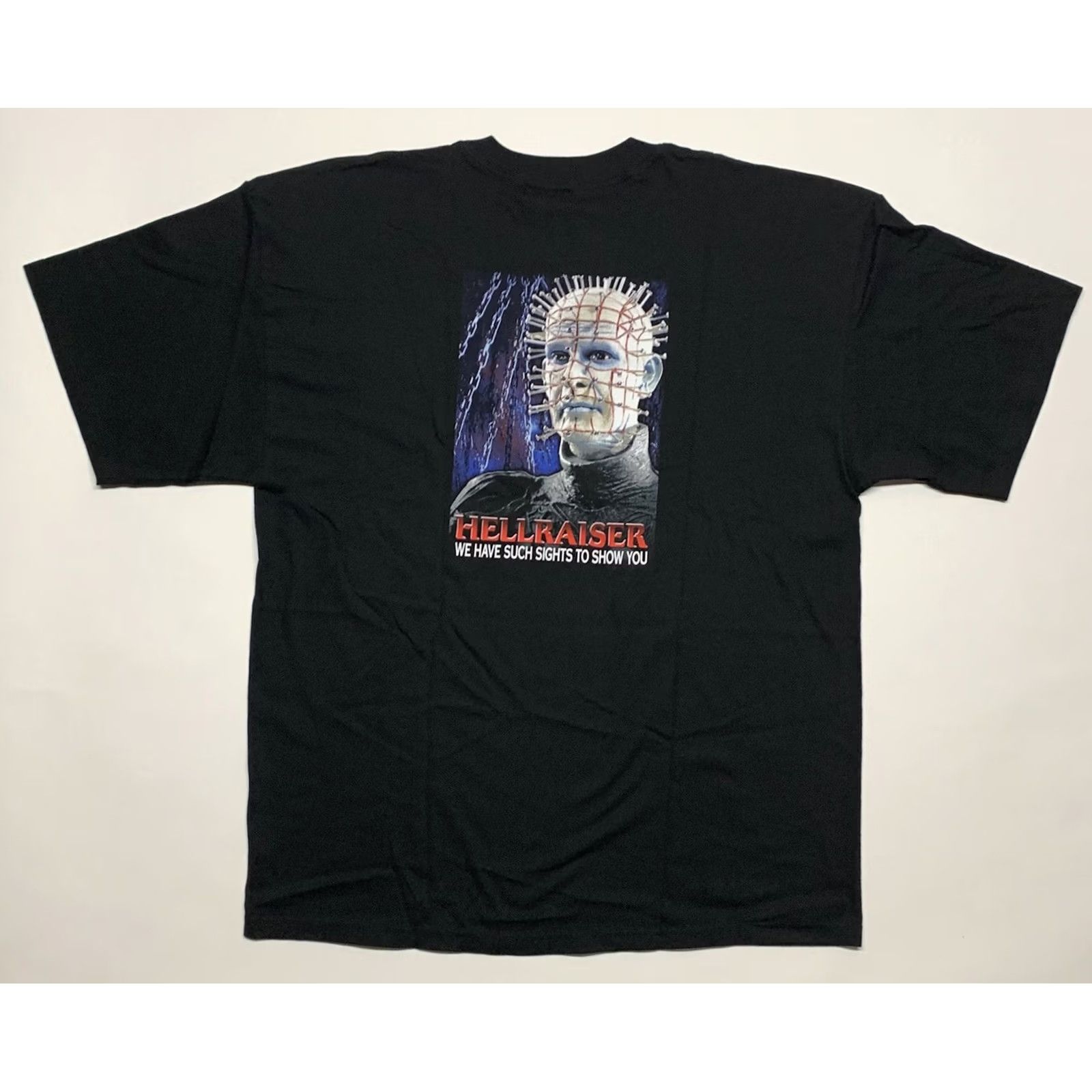 Vintage VINTAGE Hellraiser Shirt Adult XL Black Graphic Print Toy Promo Tee Neca Reel Toys Halloween Horror 2000s Mens Womens Size US XL / EU 56 / 4 - 5 Thumbnail