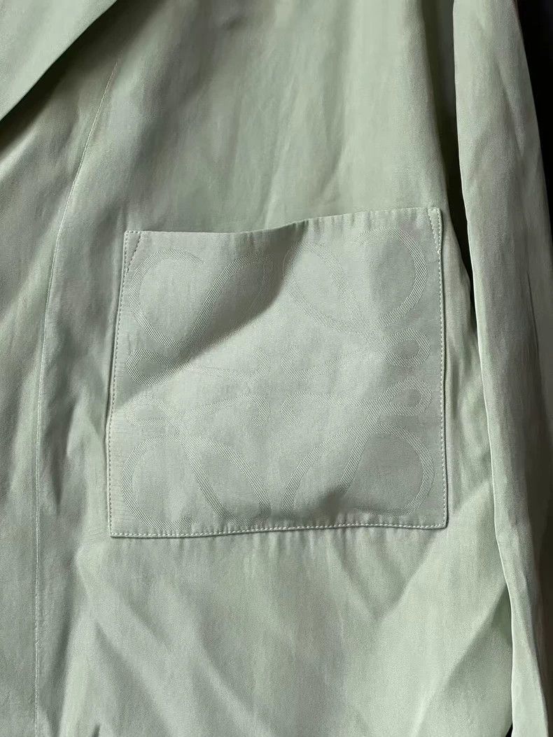 Loewe LOEWE Pocket Big Logo Silk Shirt Size XS / US 0-2 / IT 36-38 - 3 Thumbnail