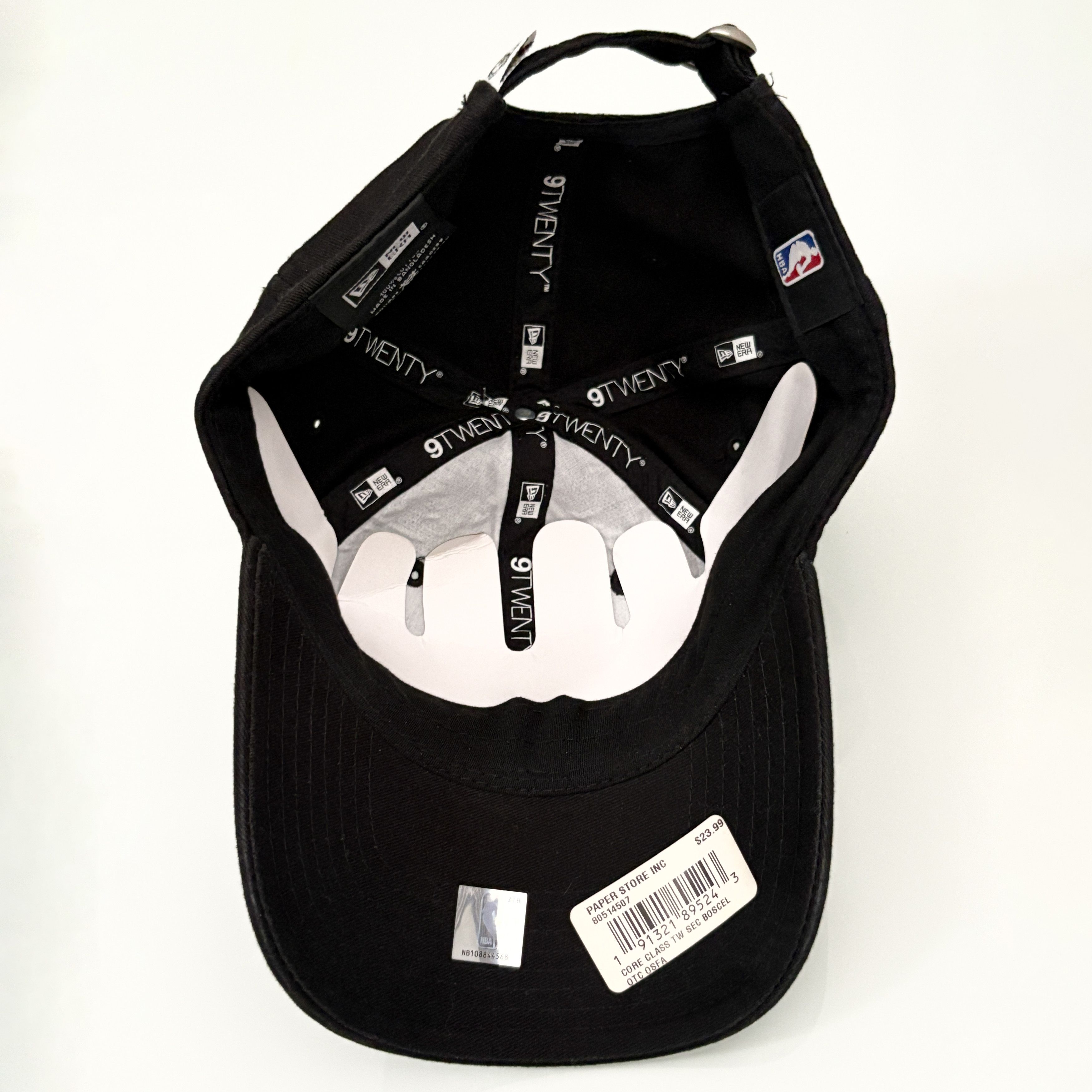 New Era New Era Boston Celtics 9TWENTY Core Classic Strapback Hat Size ONE SIZE - 5 Thumbnail