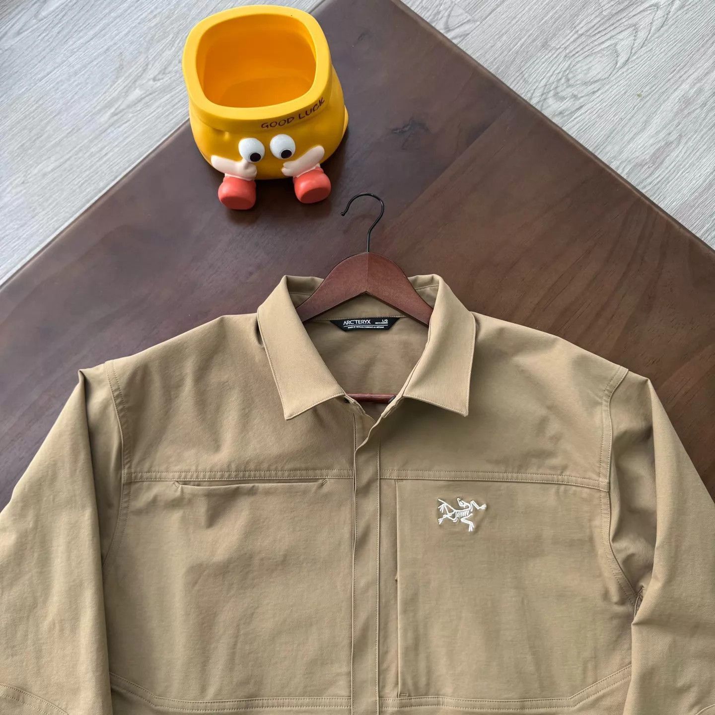 Arc'teryx Brown Long-Sleeve Button-Up Shirt. Size US L / EU 52-54 / 3 - 4 Thumbnail