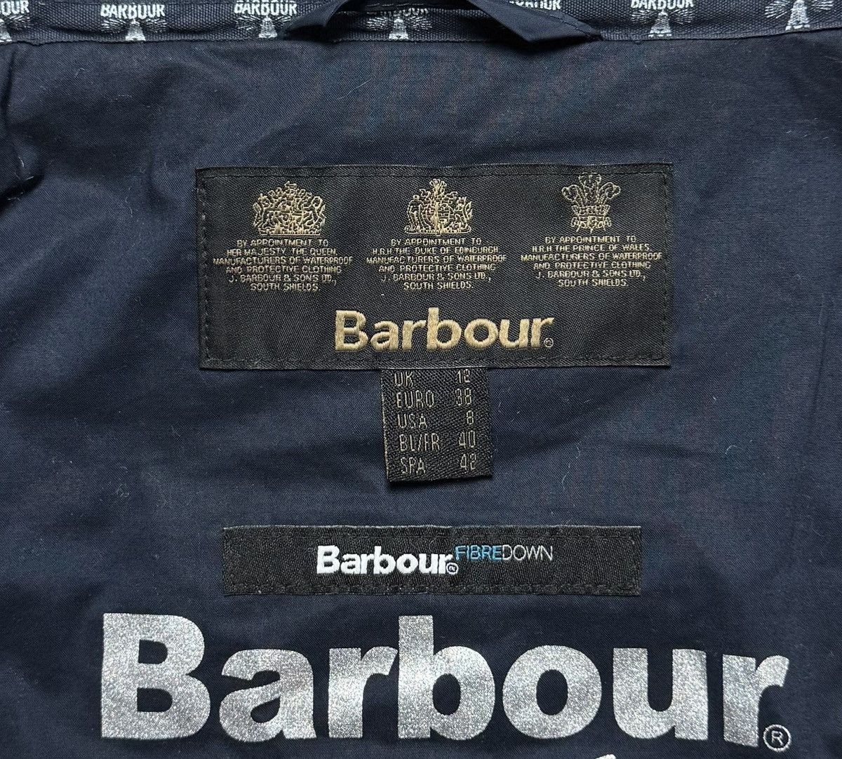 Barbour Barbour Lagan Down Quilted Hooded Jacket Size M / US 6-8 / IT 42-44 - 15 Thumbnail