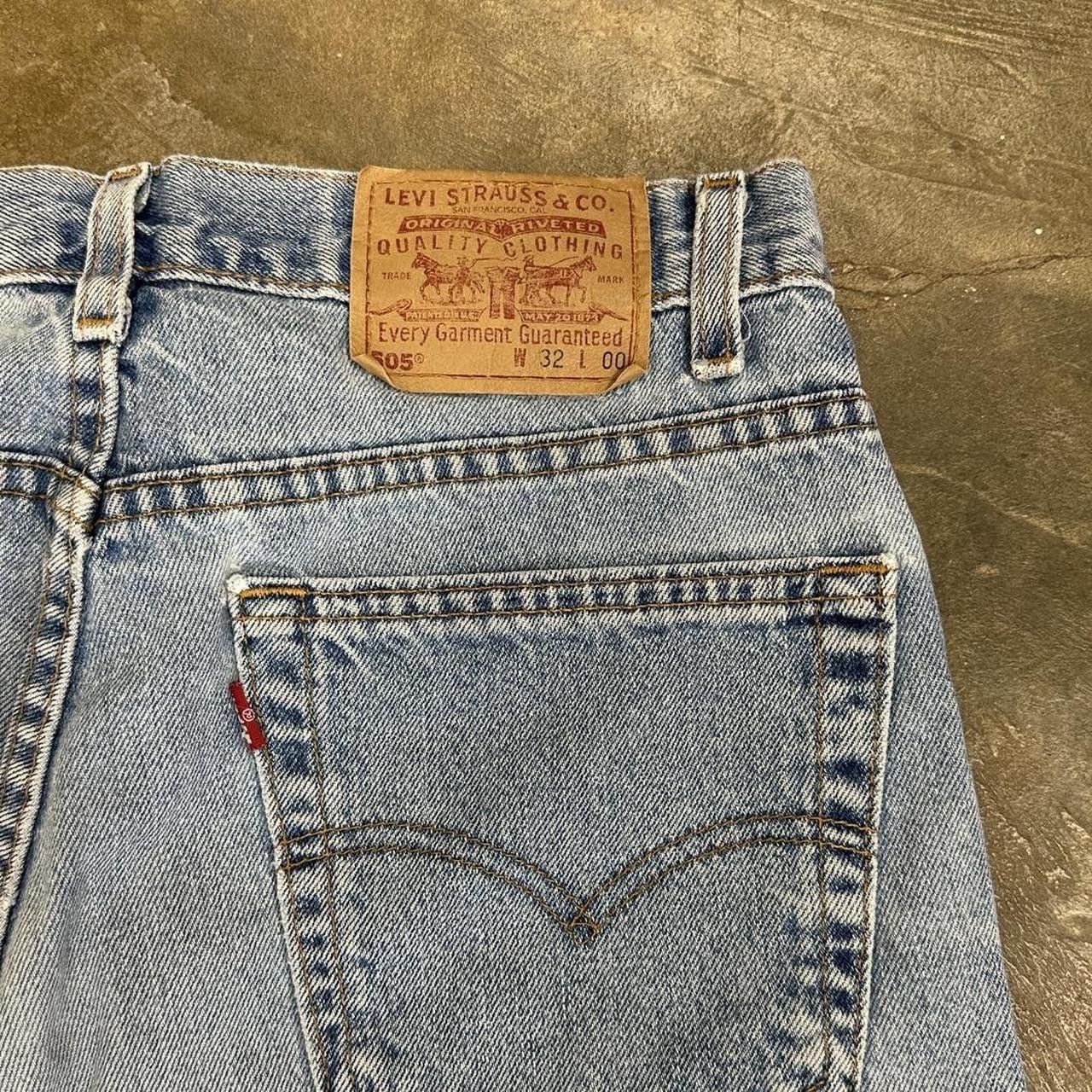 Levi's Vintage Levi’s 505 Men’s Denim Jorts Size 32 Size US 32 / EU 48 - 3 Thumbnail
