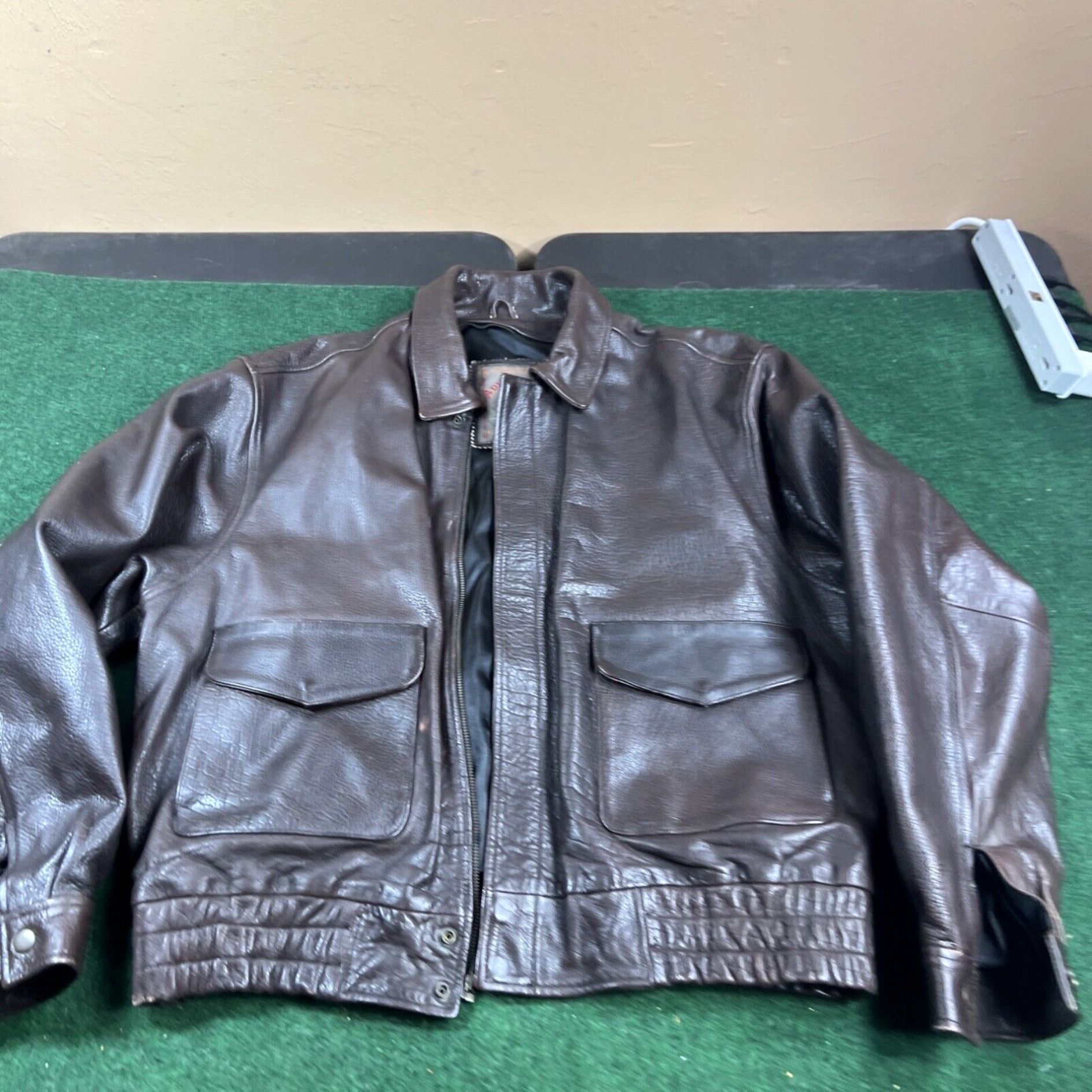 Purchases Vintage Wilson’s Leather Bomber Jacket Thinsulate Adventure Bound flight jacket